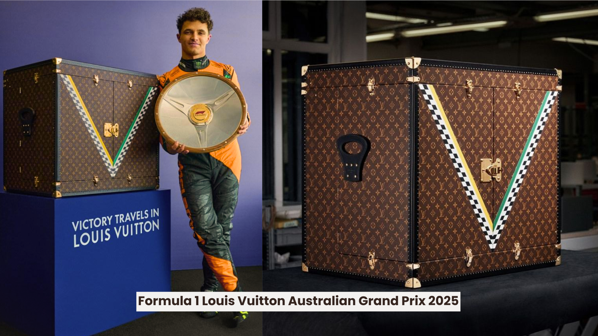 Un trophée sous le signe du luxe : Louis Vuitton s’invite au Grand Prix d’Australie 2025