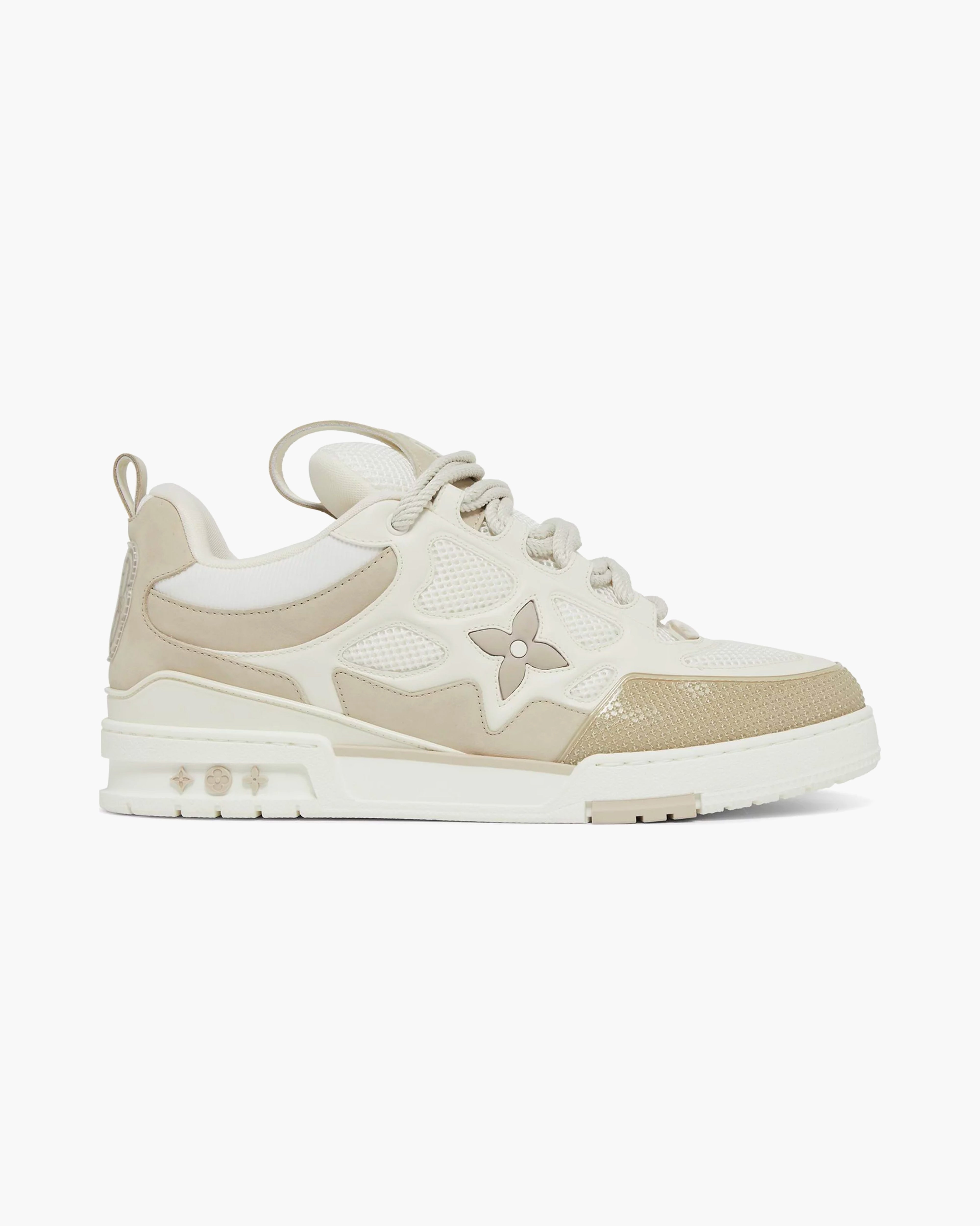 Louis Vuitton Skate Sneaker Beige White