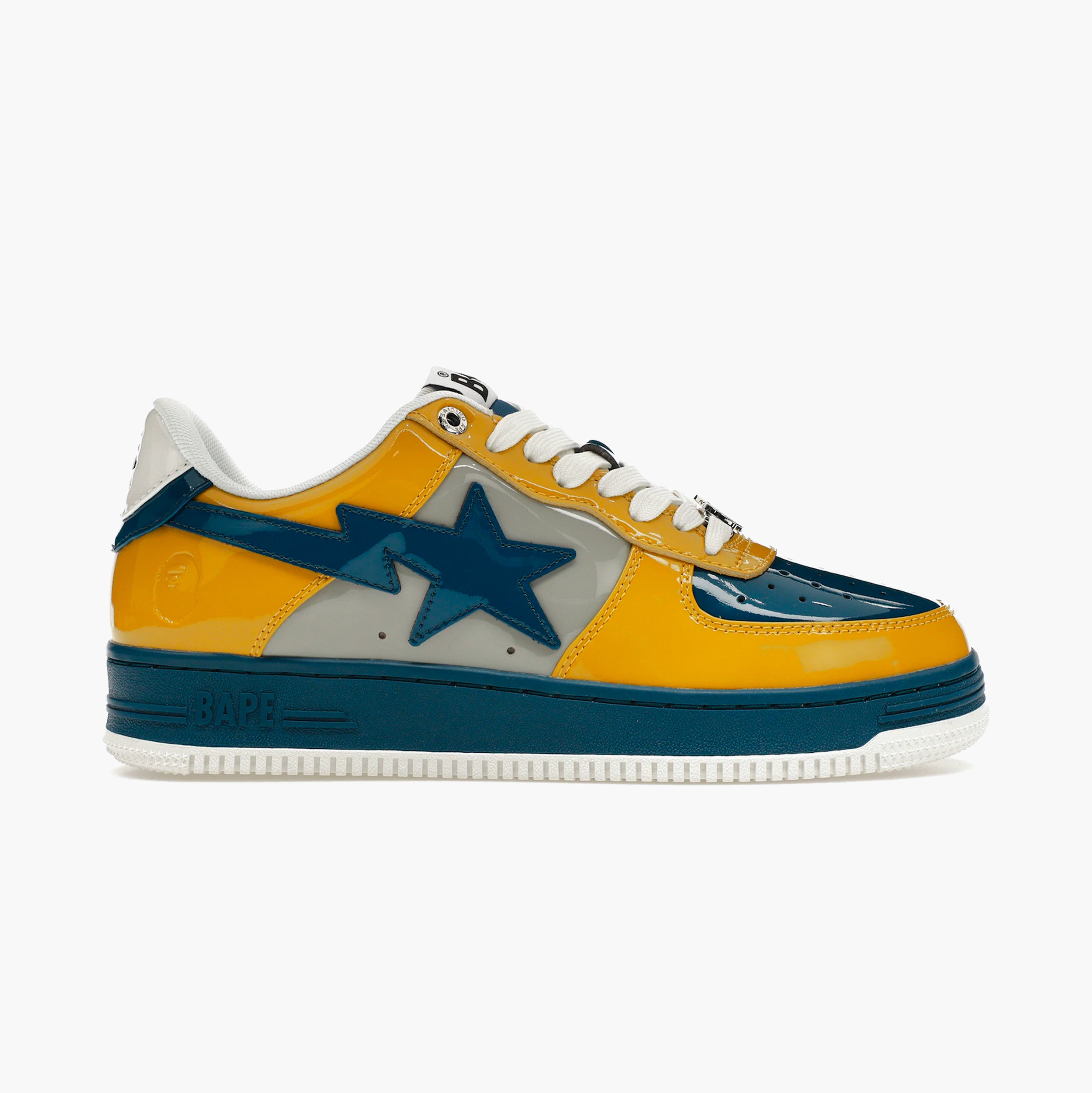 A Bathing Ape Bapesta Nostalgic Blue/Yellow 2022