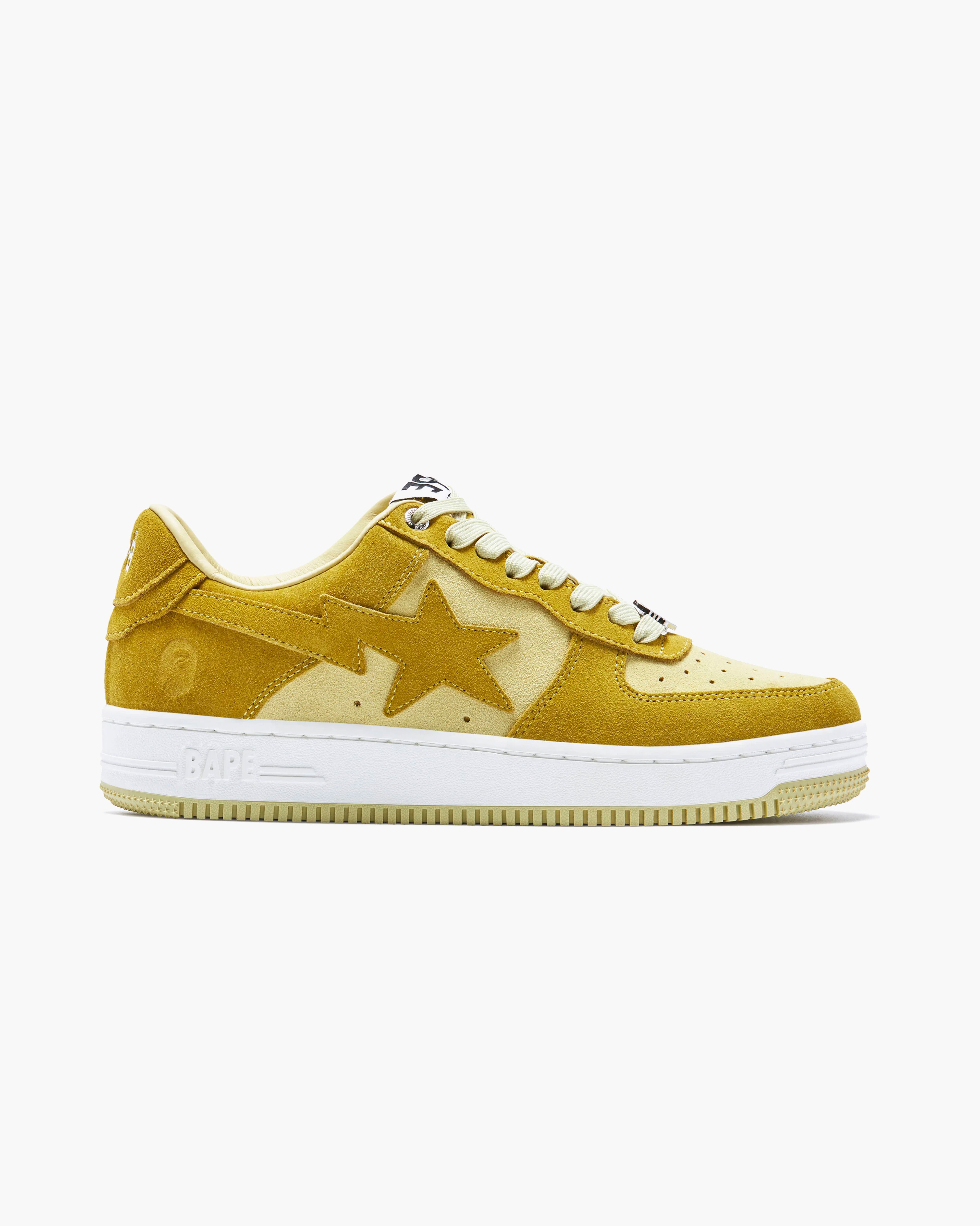A Bathing Ape Bape Sta Suede Yellow (2022)