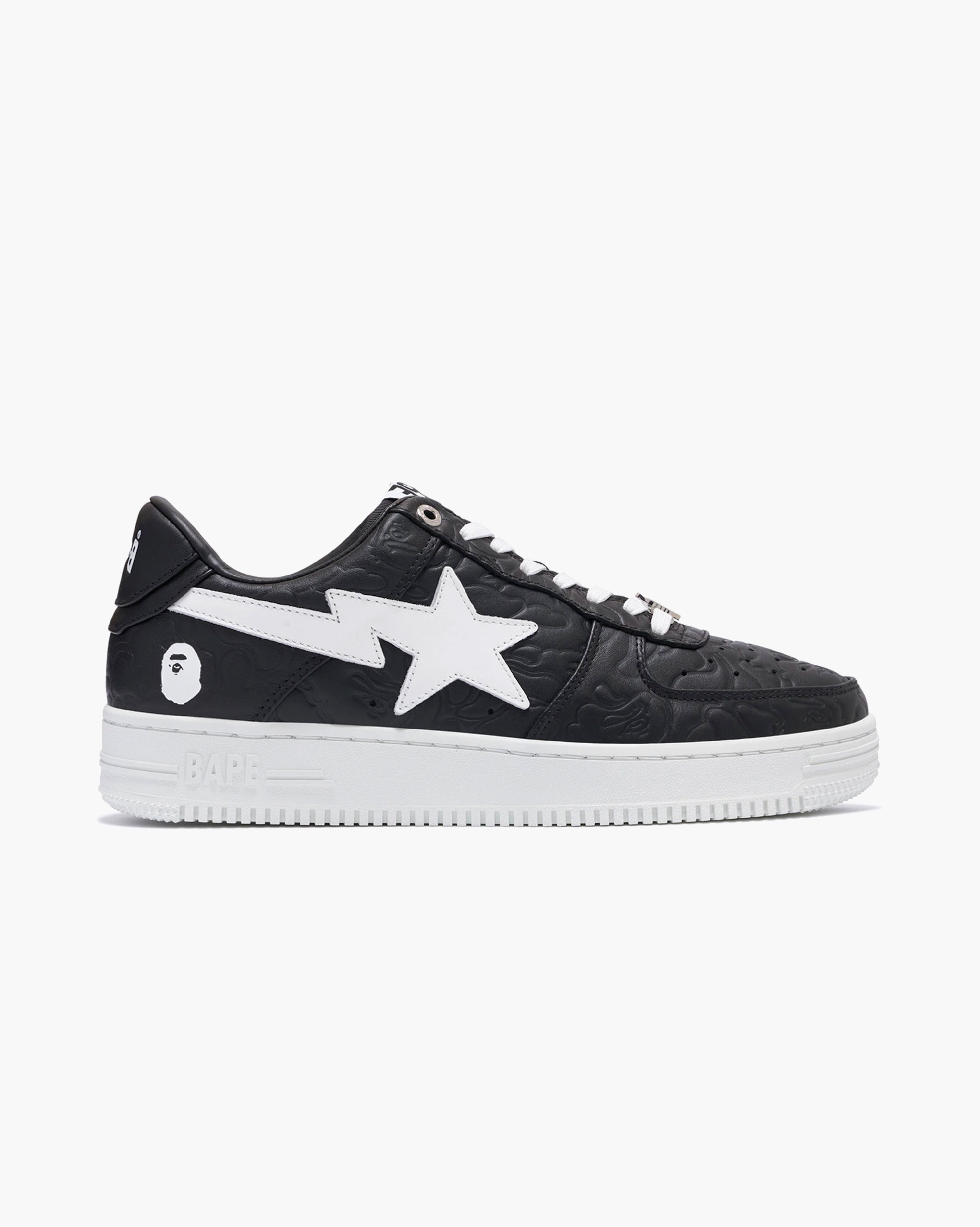 A Bathing Ape Bape Sta Low #3 Line Camo Black