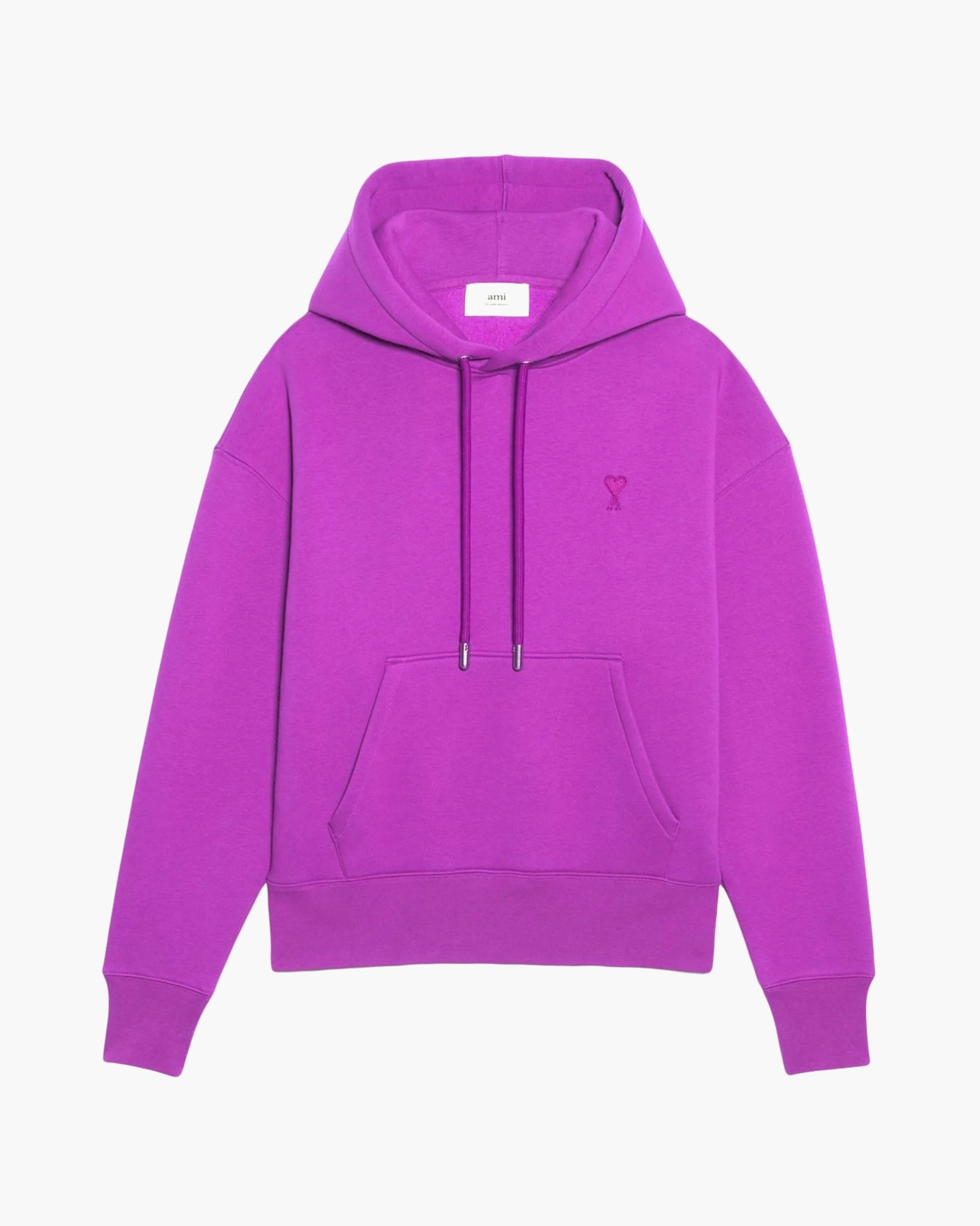 Ami Paris Hoodie Ami de Coeur Violet - Dimension Stores