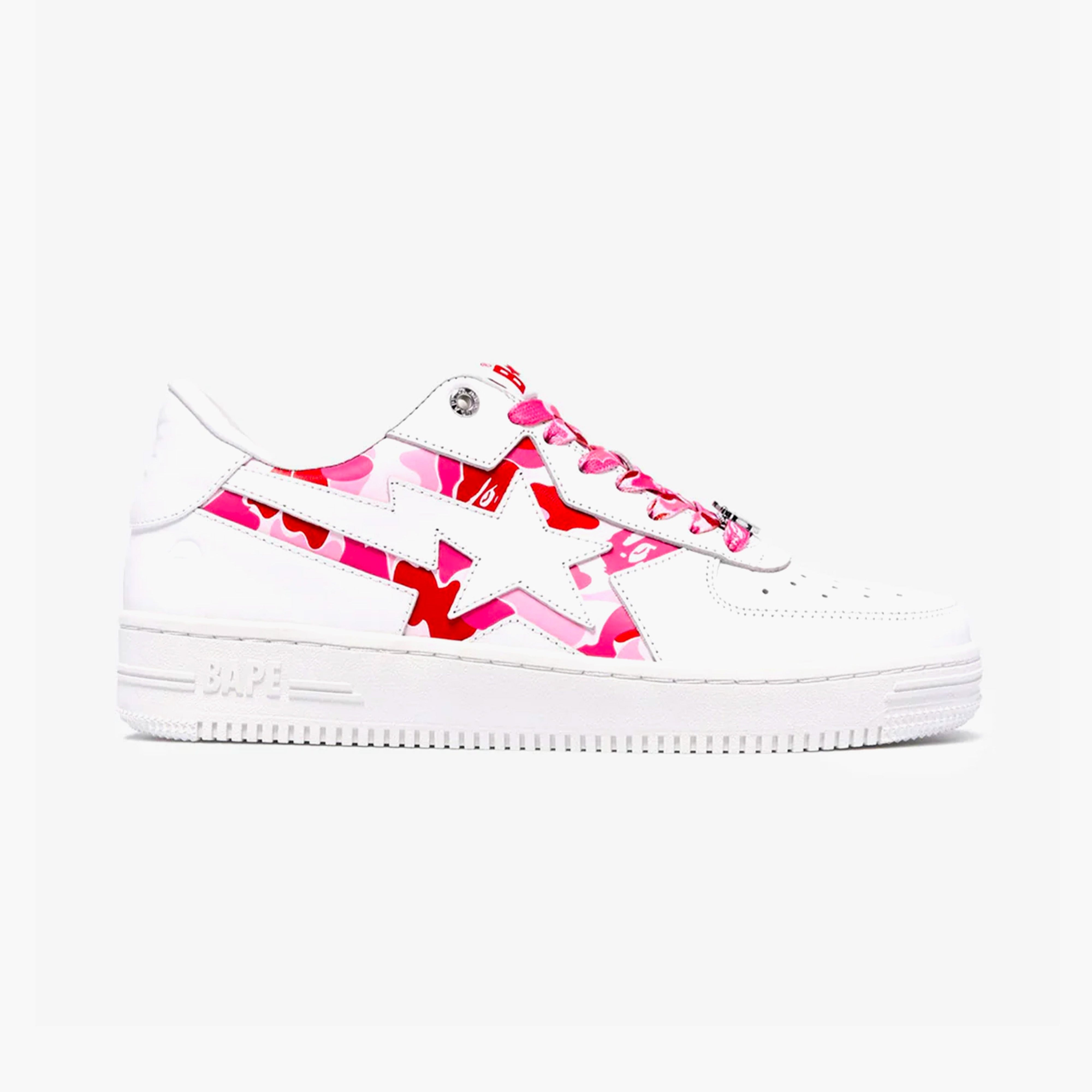 A Bathing Ape Bapesta Icon ABC Camo Pink 2024
