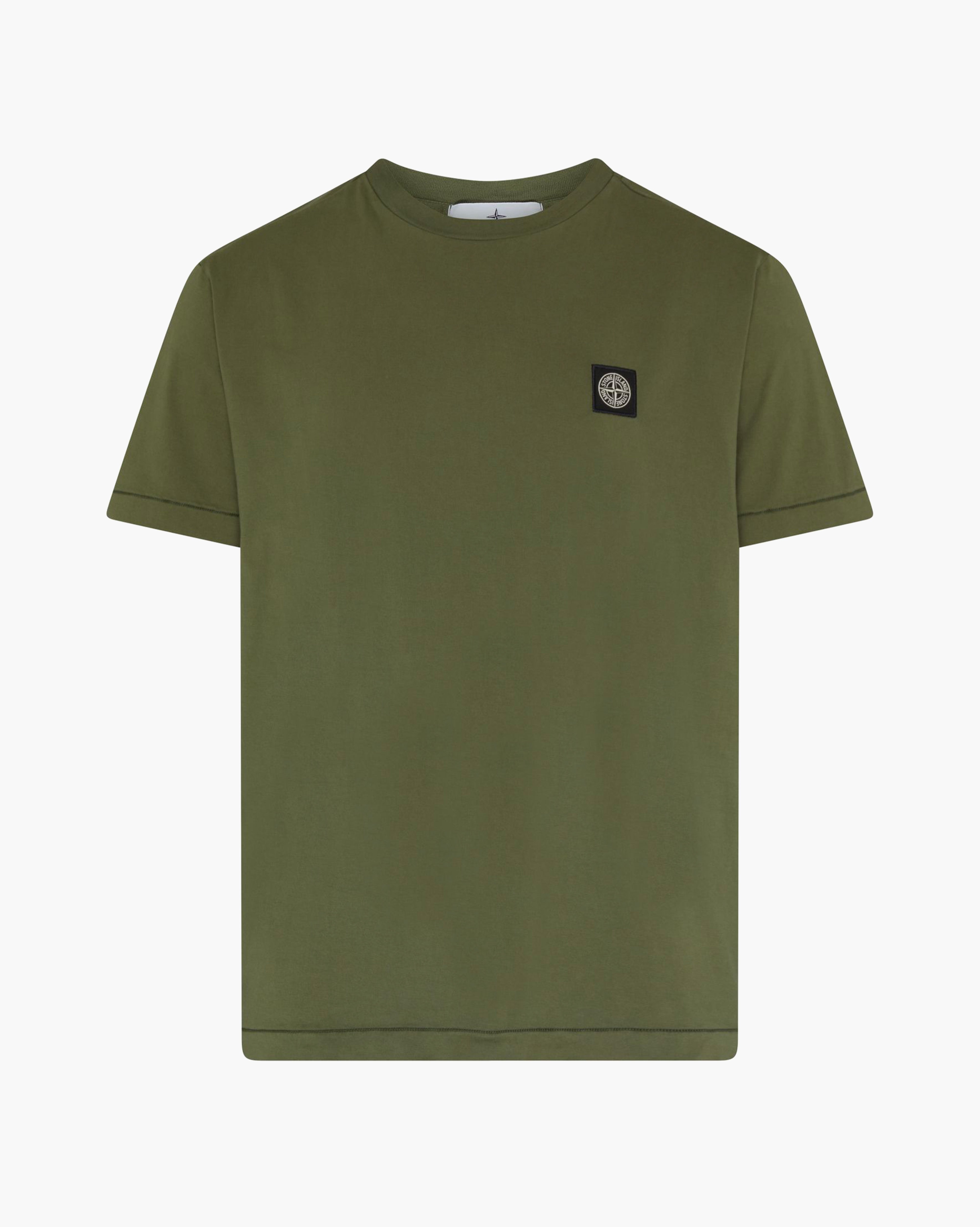 Stone Island Stone Island T-Shirt patch olive green
