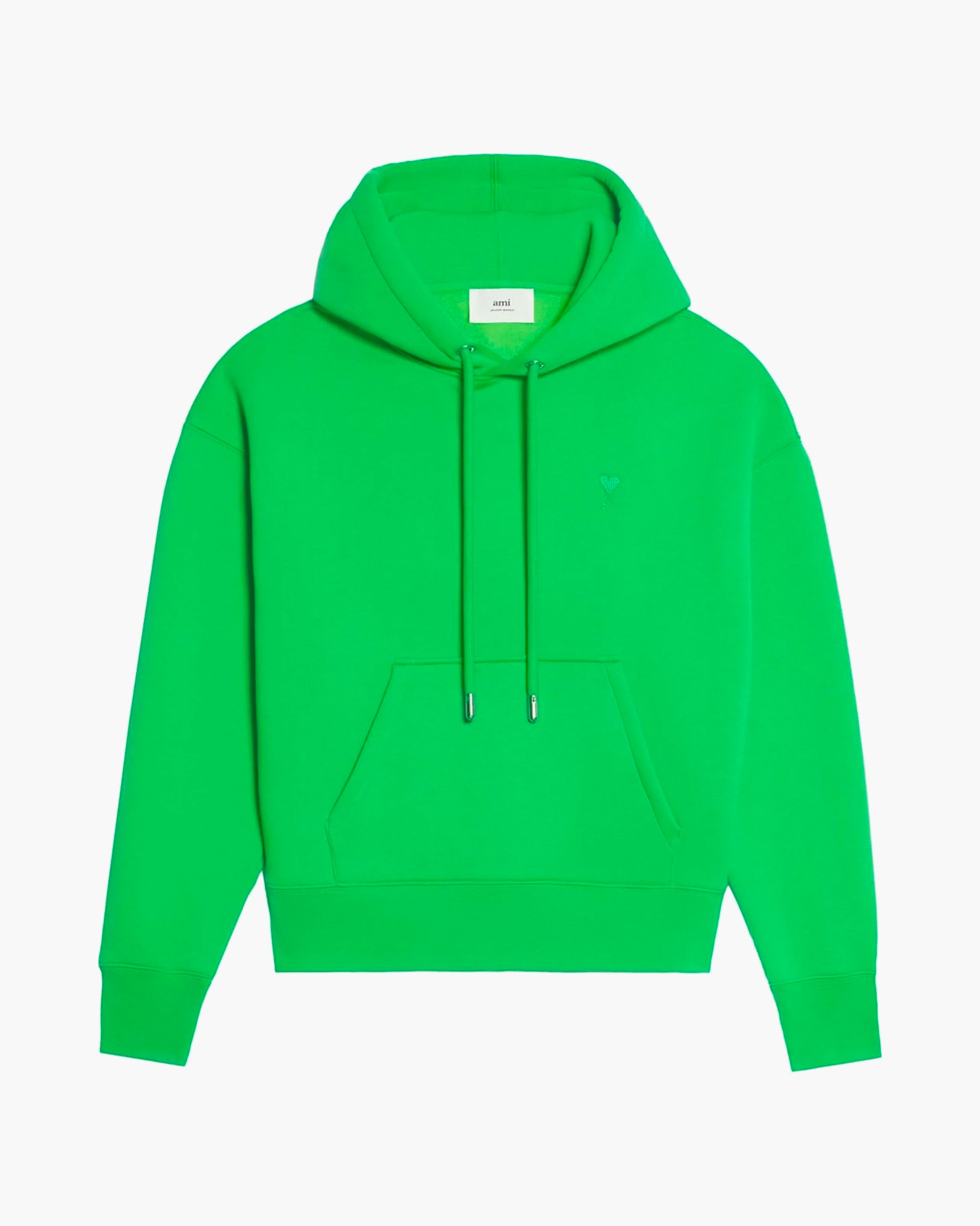 Ami Paris Hoodie Ami de Coeur Vert - Dimension Stores
