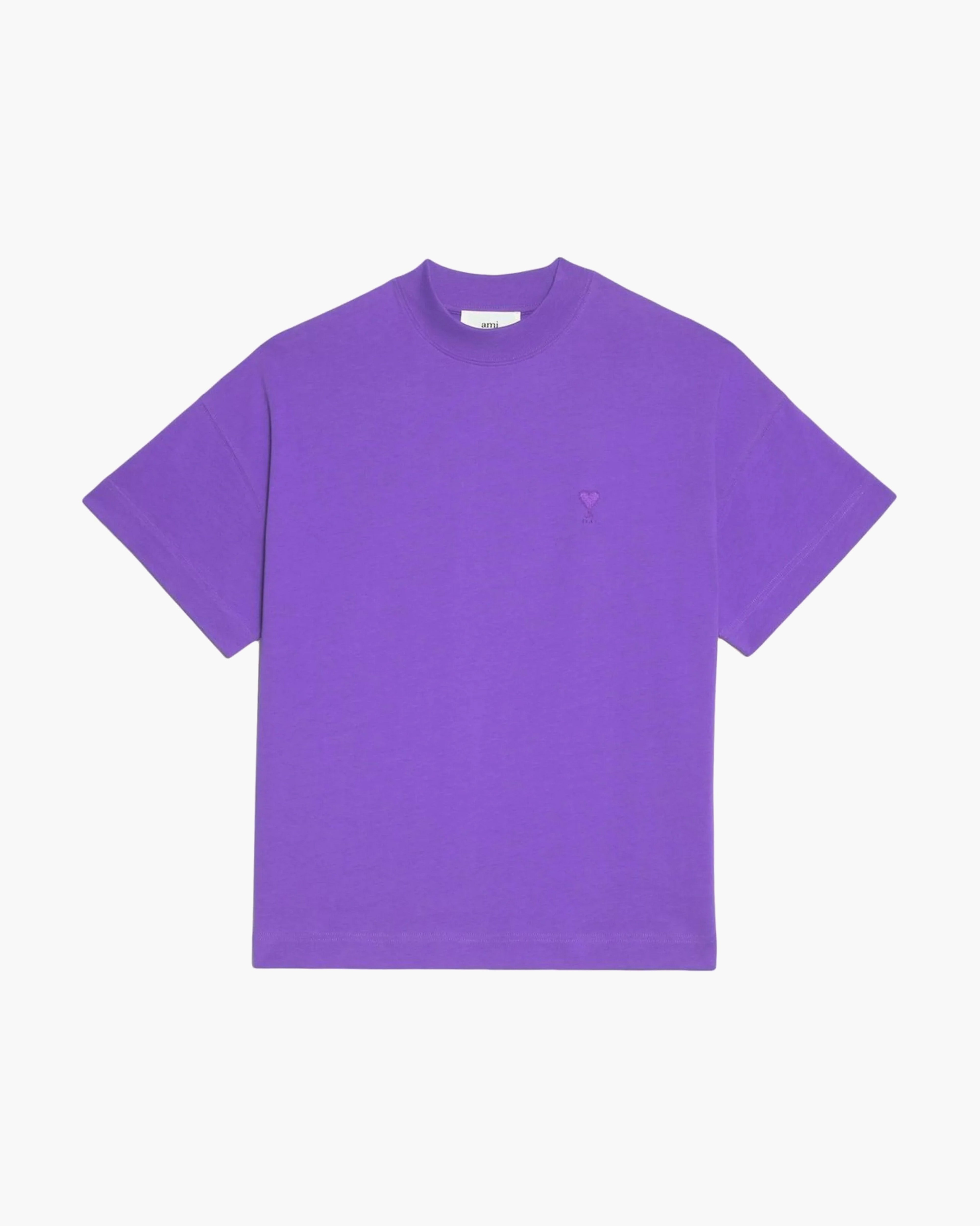 Ami Paris T-shirt Ami de Coeur Violet - Dimension Stores