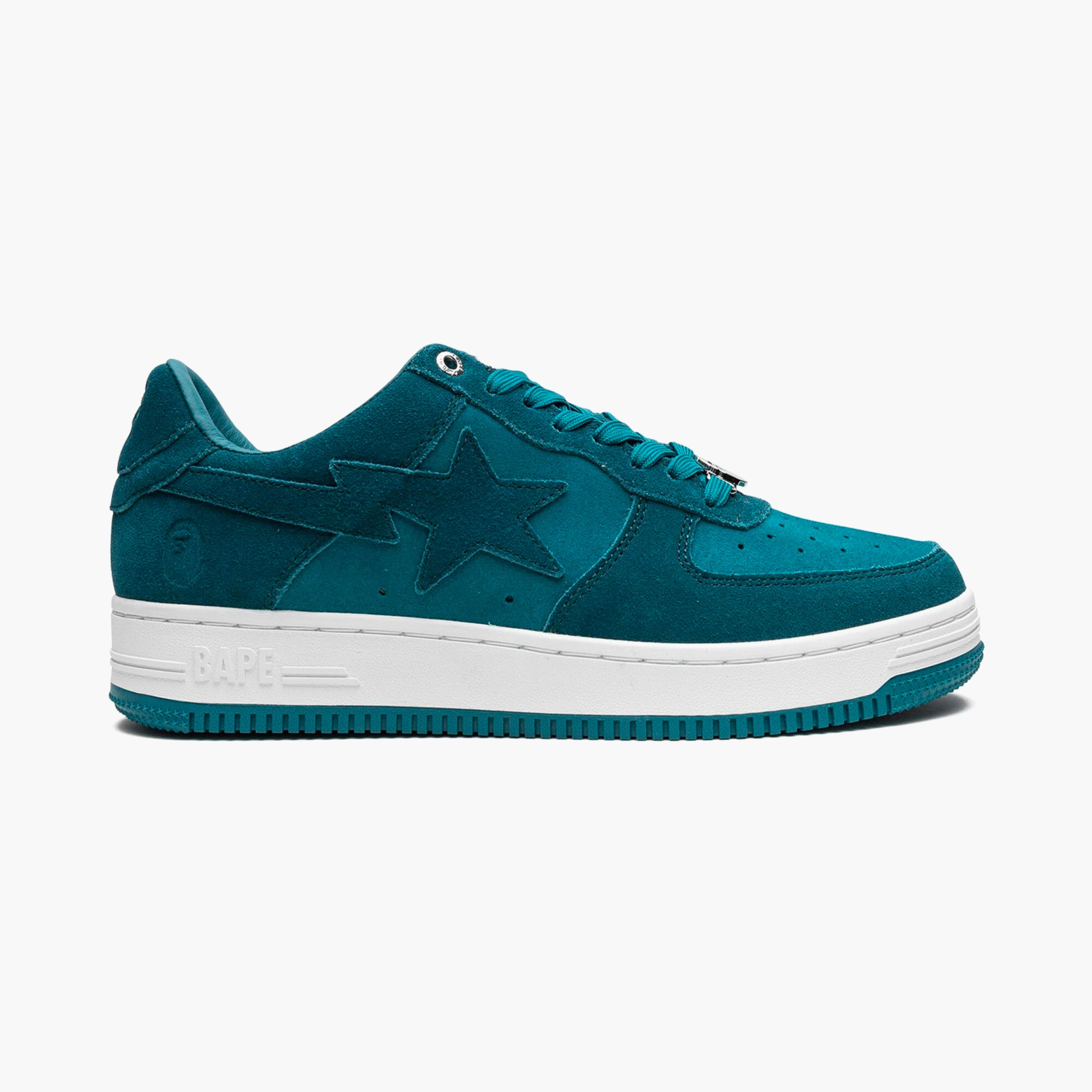 A Bathing Ape Bapesta Suede Green 2022