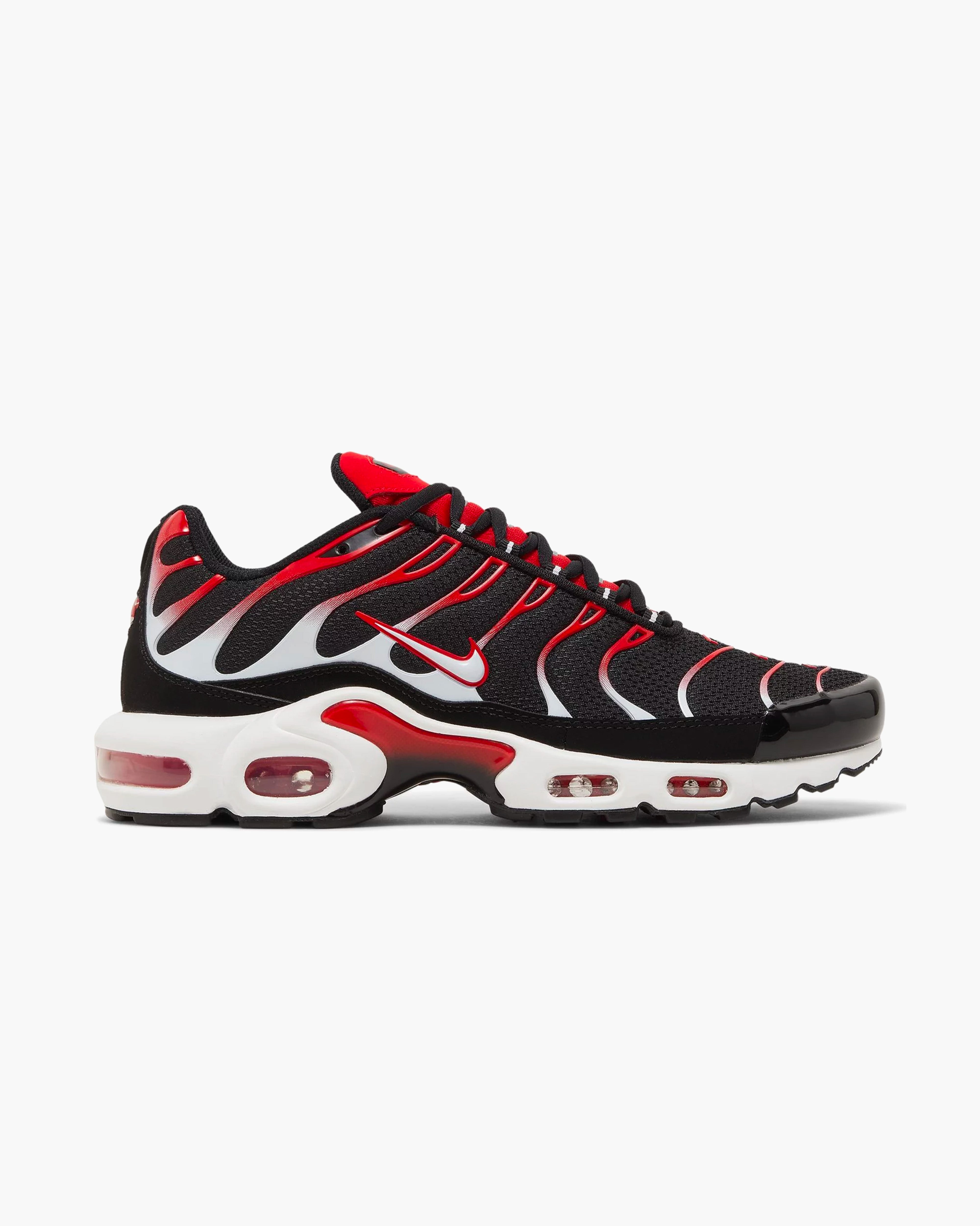 Air Max Plus Black University Red