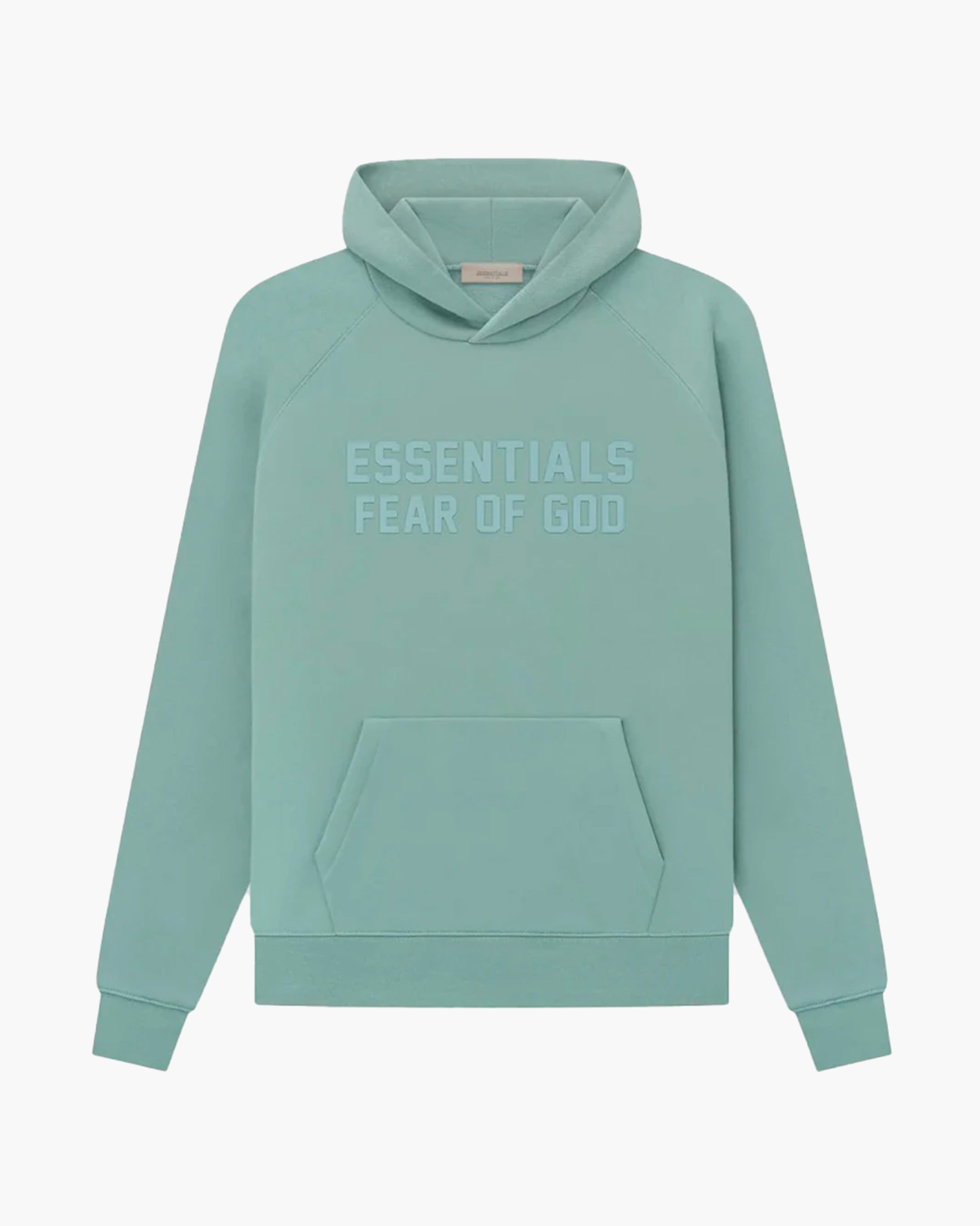 Essentials ESSENTIALS HOODIE VERT SYCAMORE