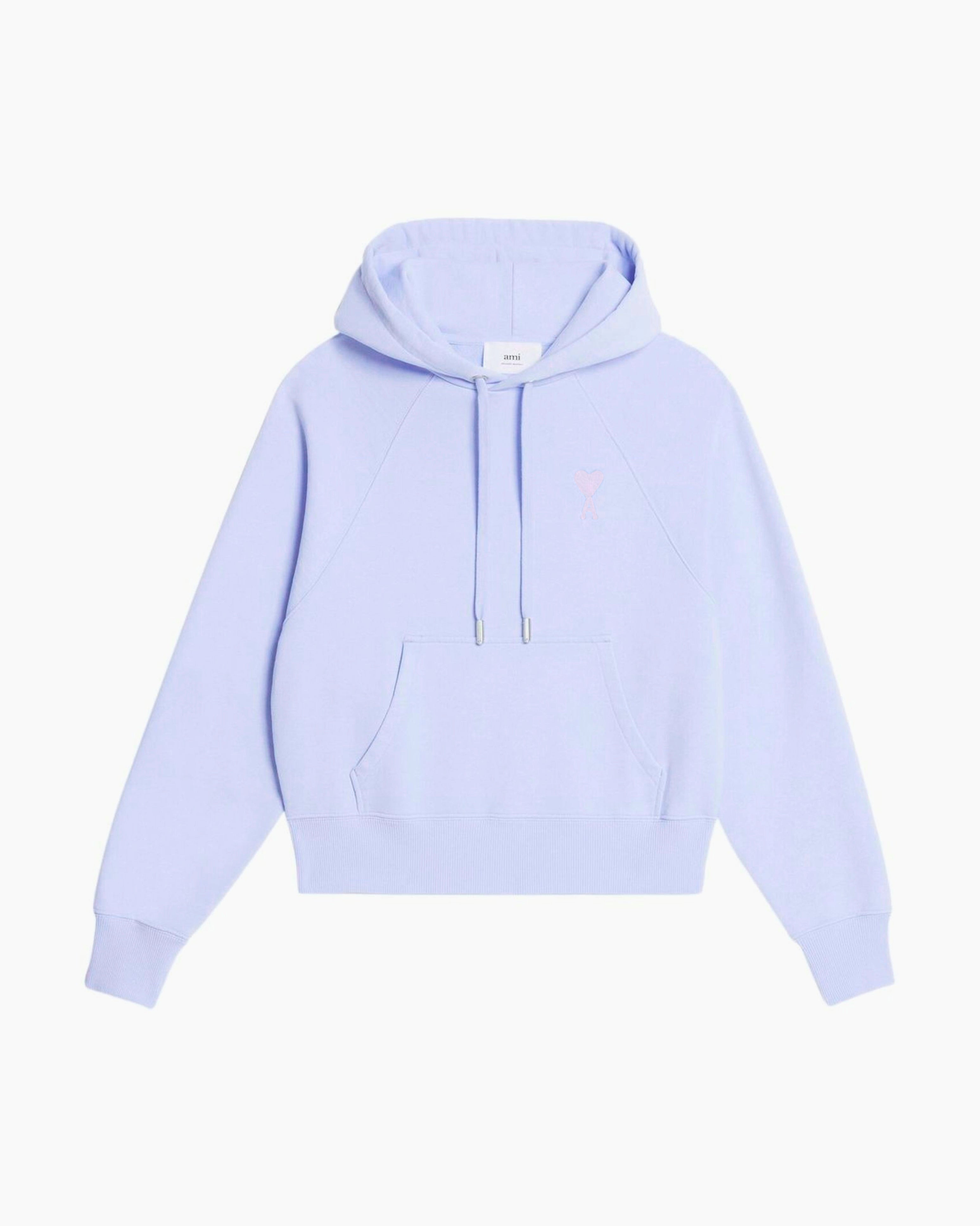 Ami Paris Hoodie Ami de Coeur Lilas - Dimension Stores