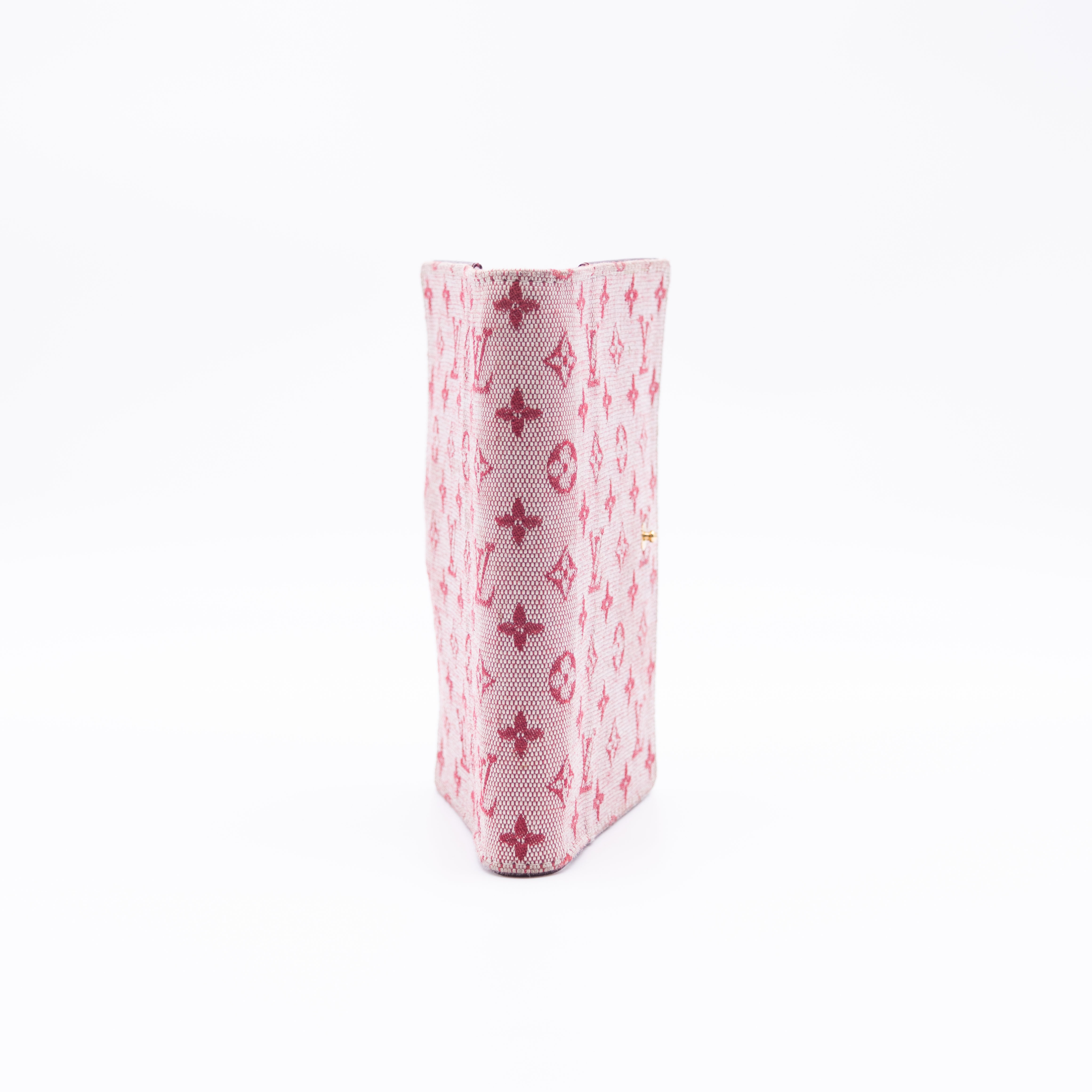 Louis Vuitton Wallet - Jacquard Canvas - Red