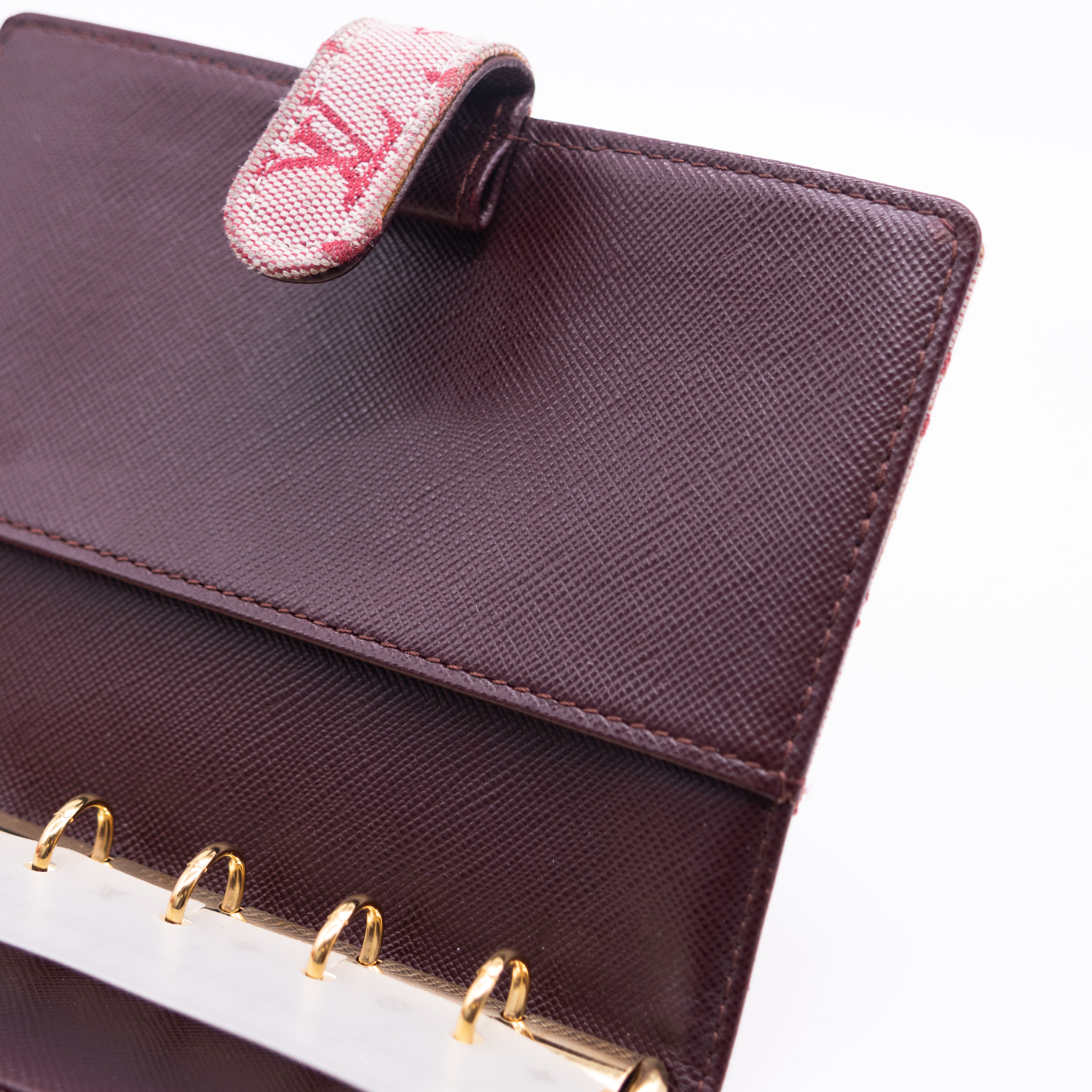 Louis Vuitton Wallet - Jacquard Canvas - Red