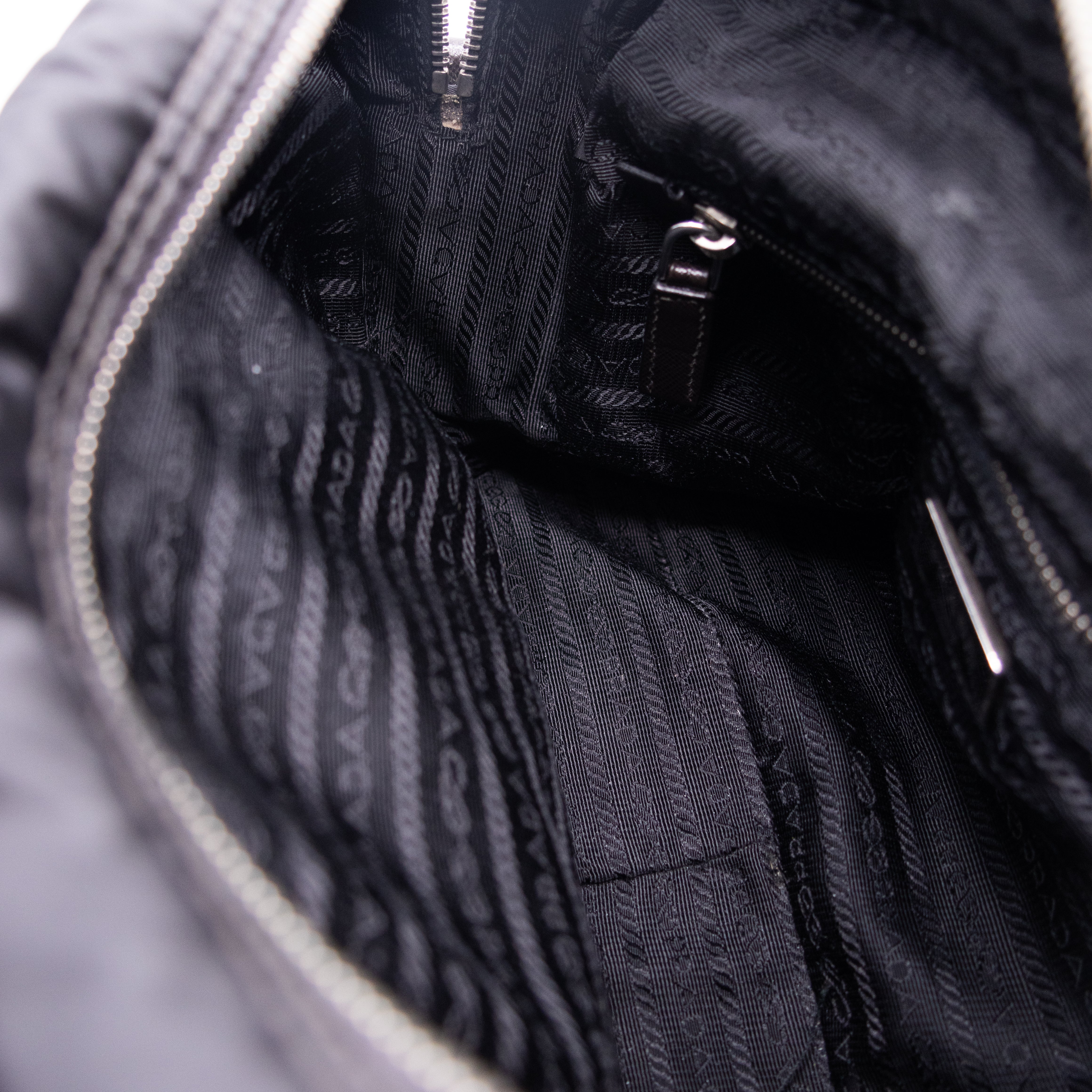 Prada Milano Black Messenger Bag