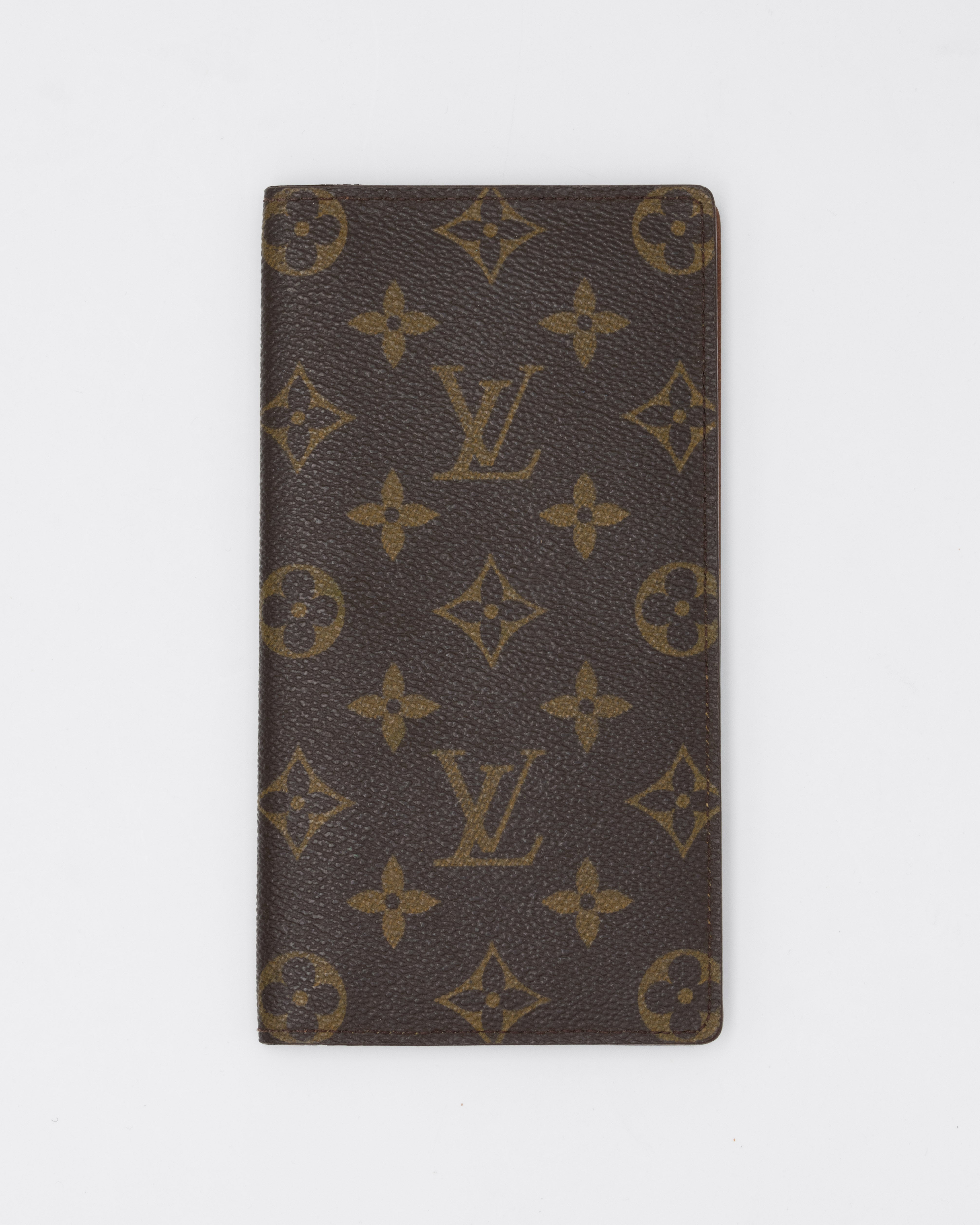 Louis Vuitton Portefeuille Chéquier Monogram Marron