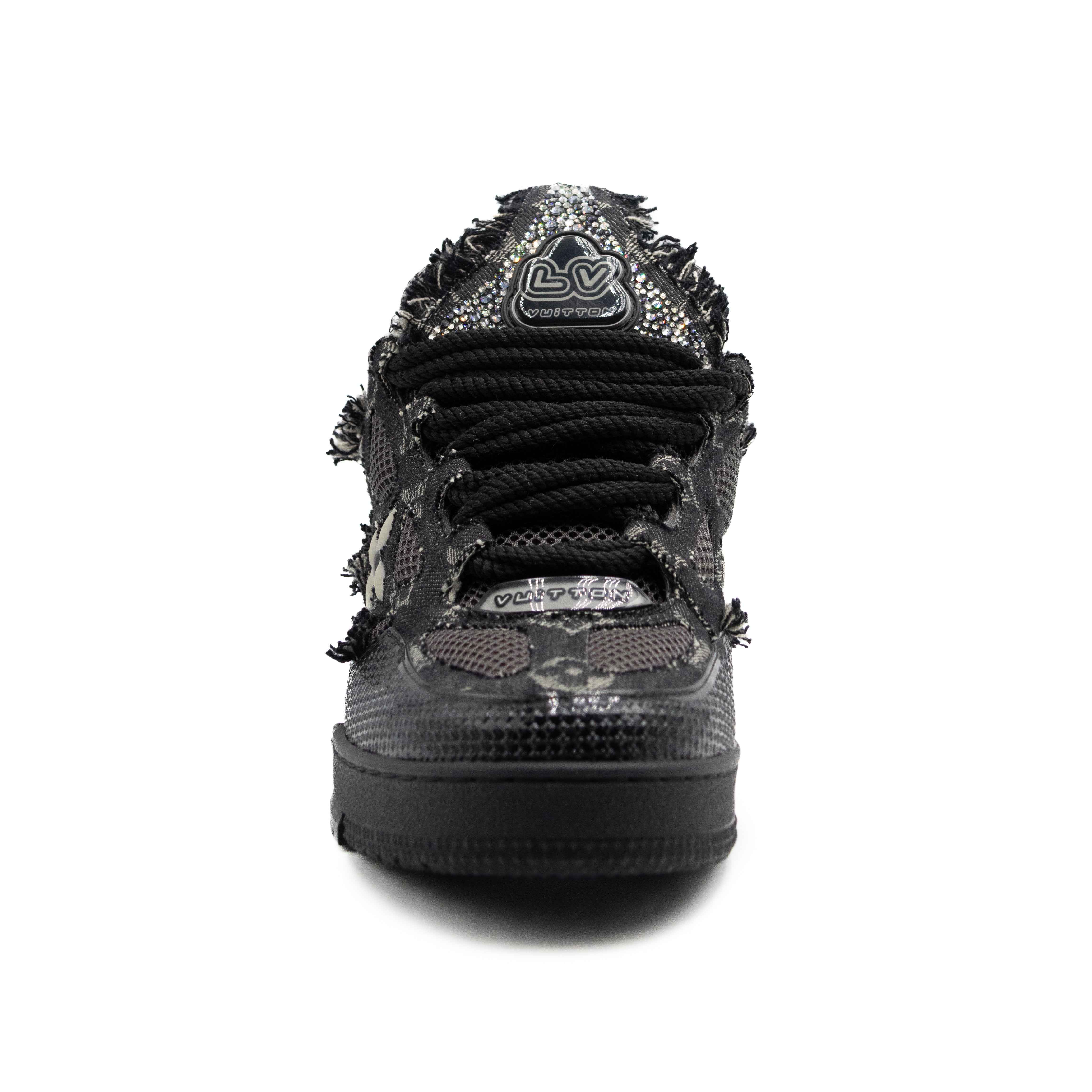 Louis Vuitton Skate Black Swarovski Monogran