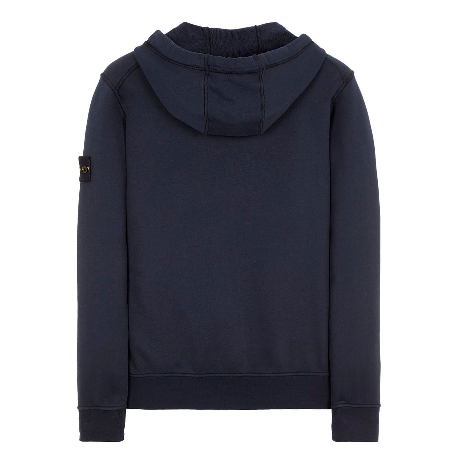 Stone Island Zip Hoodie - Blue