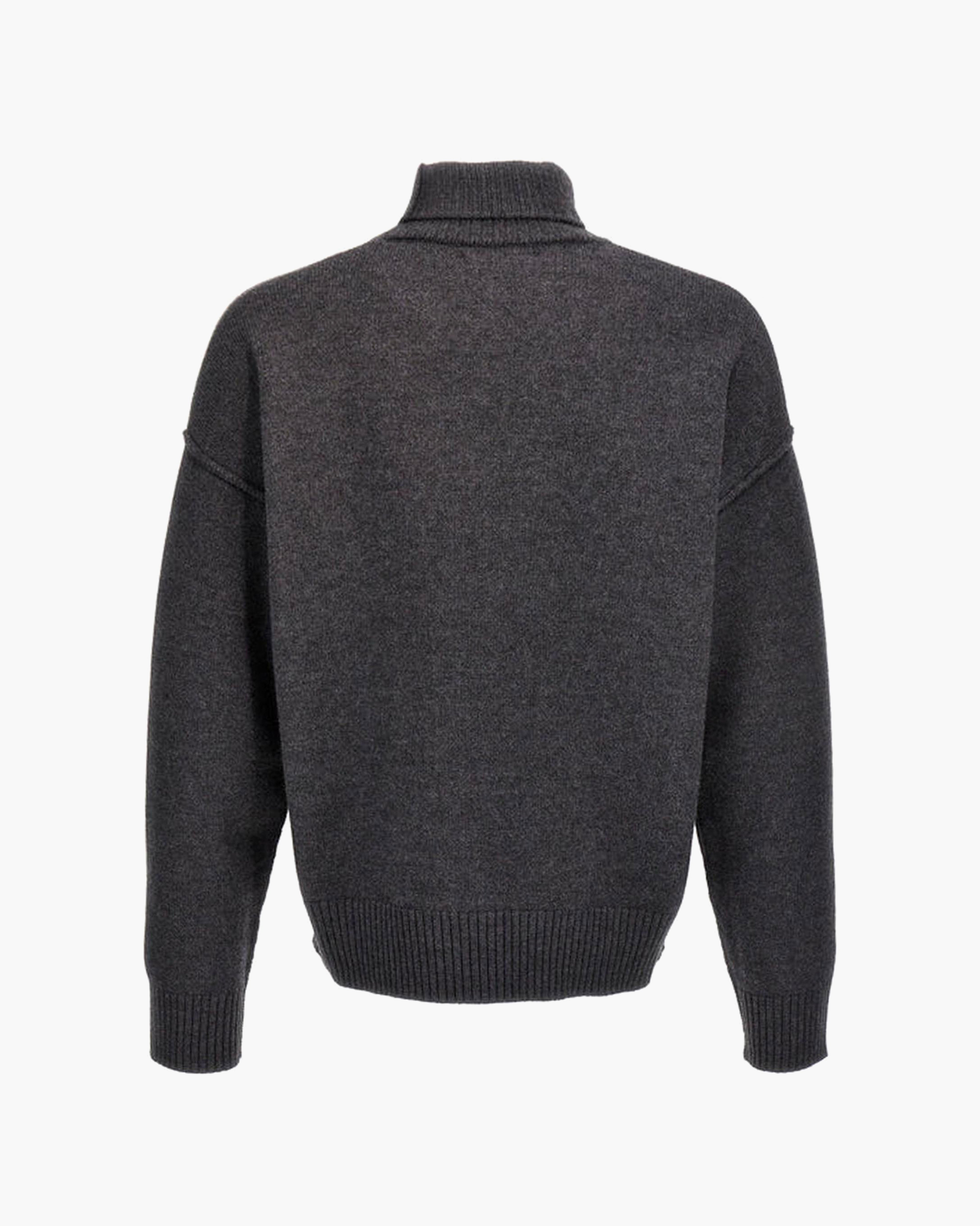 Ami Grey wool jumper
