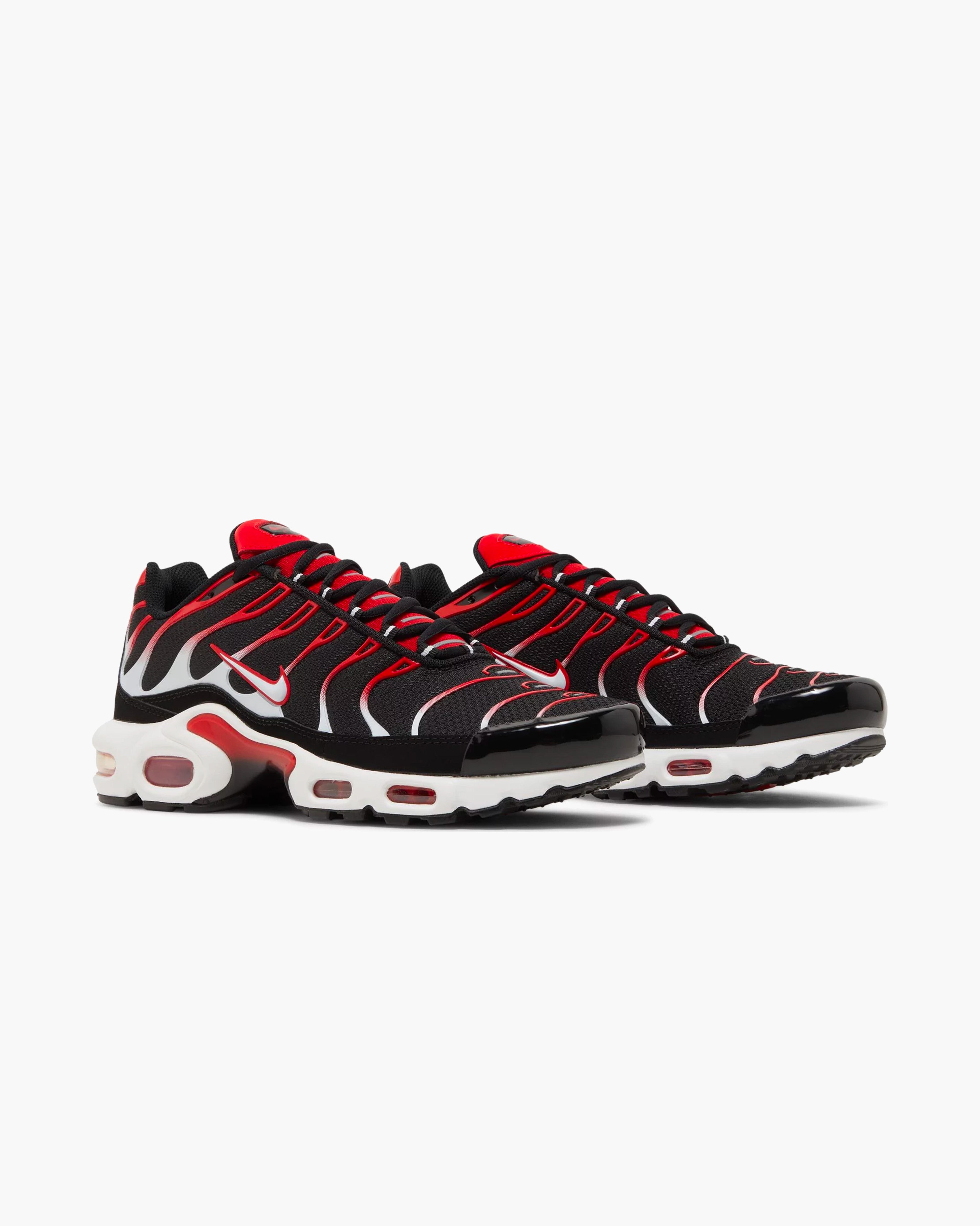 Air Max Plus Black University Red