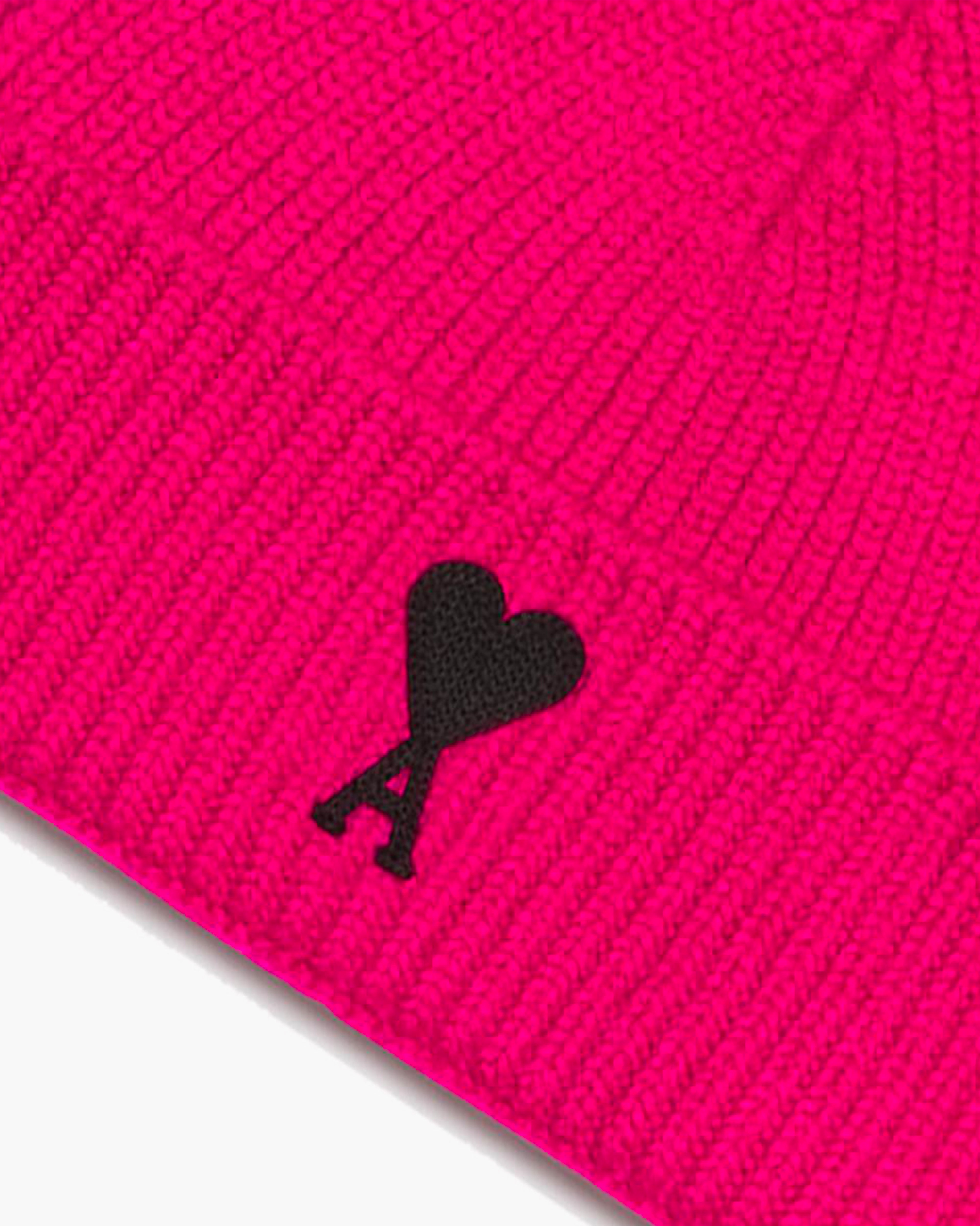 Bonnet AMI PARIS de Coeur PINK