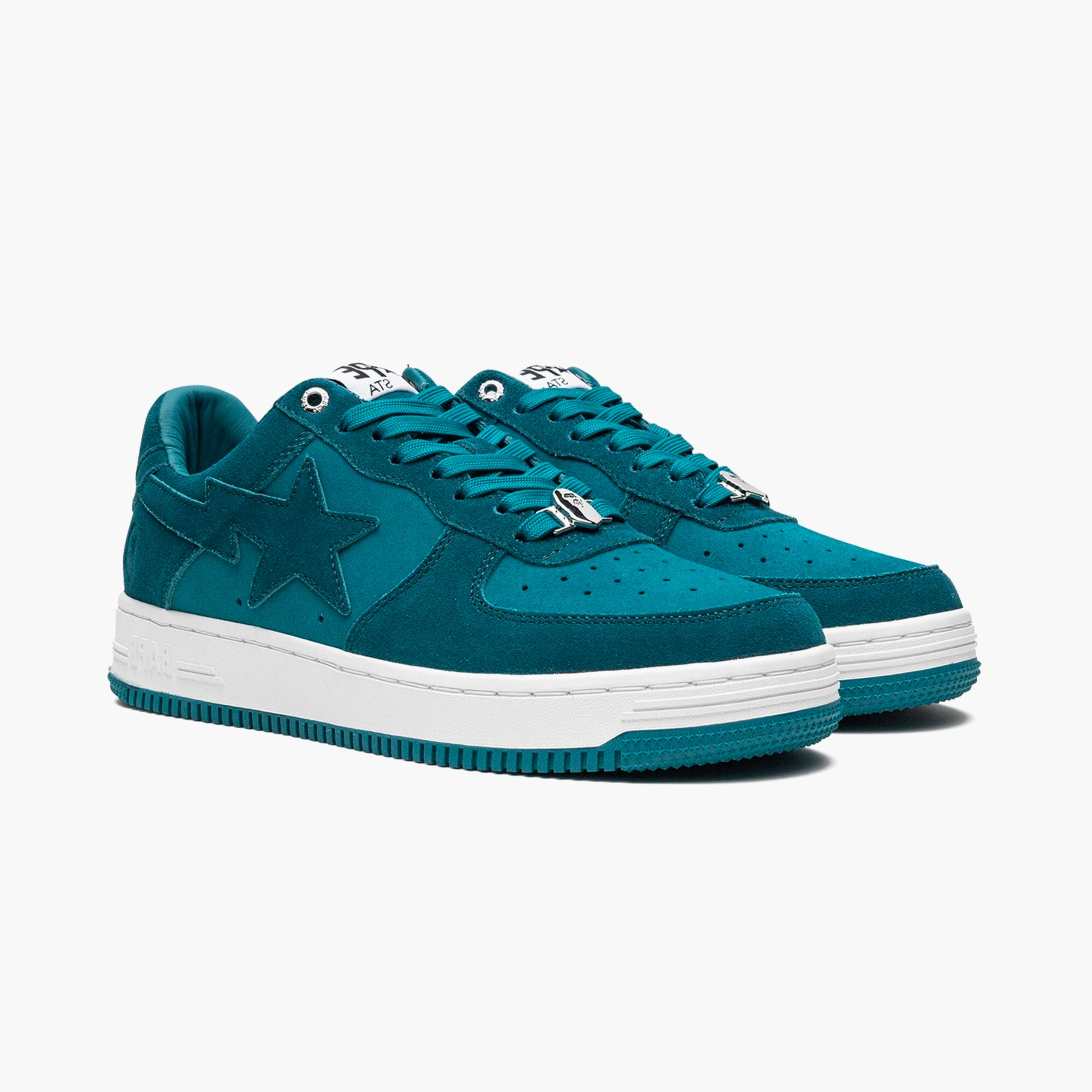 A Bathing Ape Bapesta Suede Green 2022