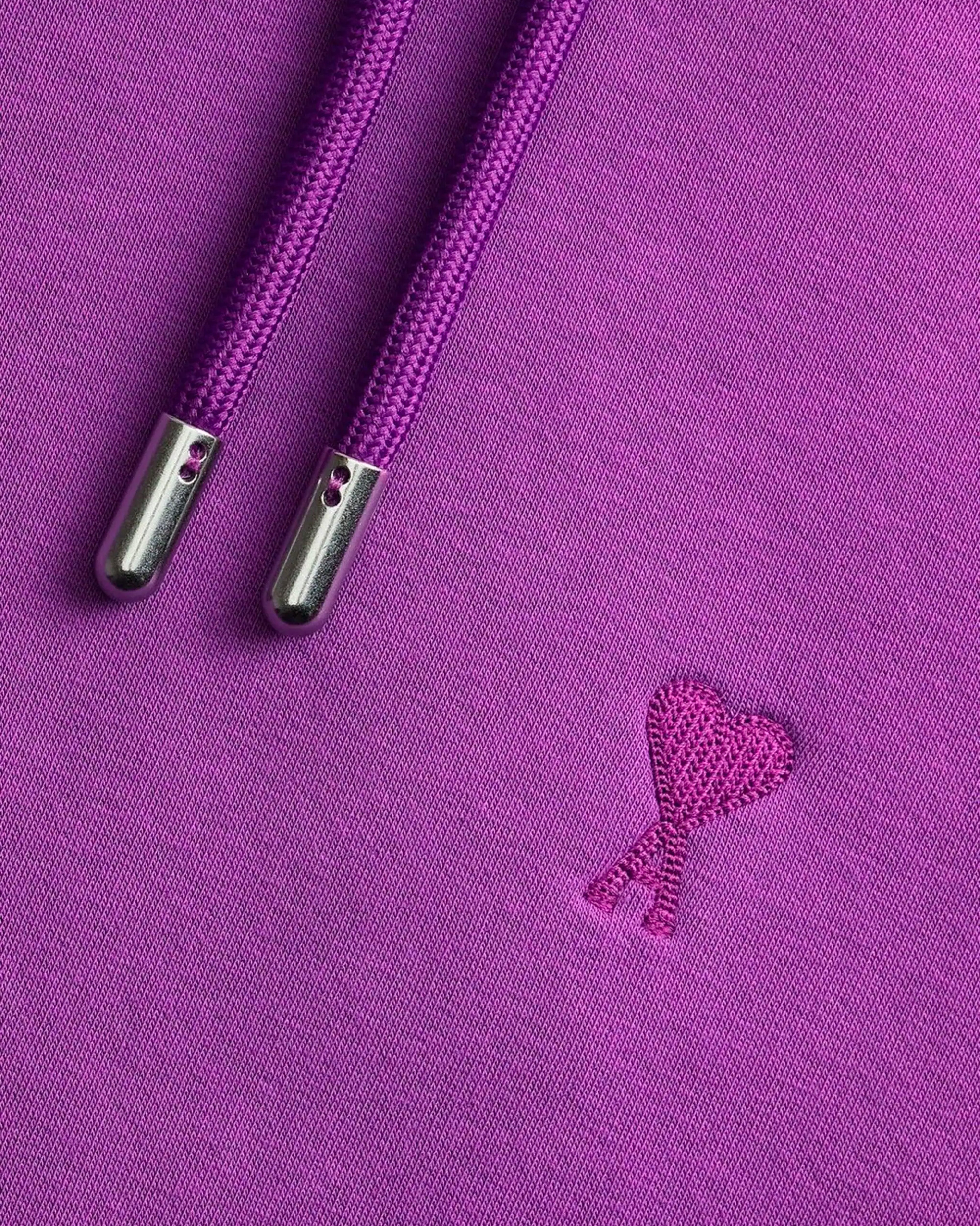 Ami Paris Hoodie Ami de Coeur Violet - Dimension Stores