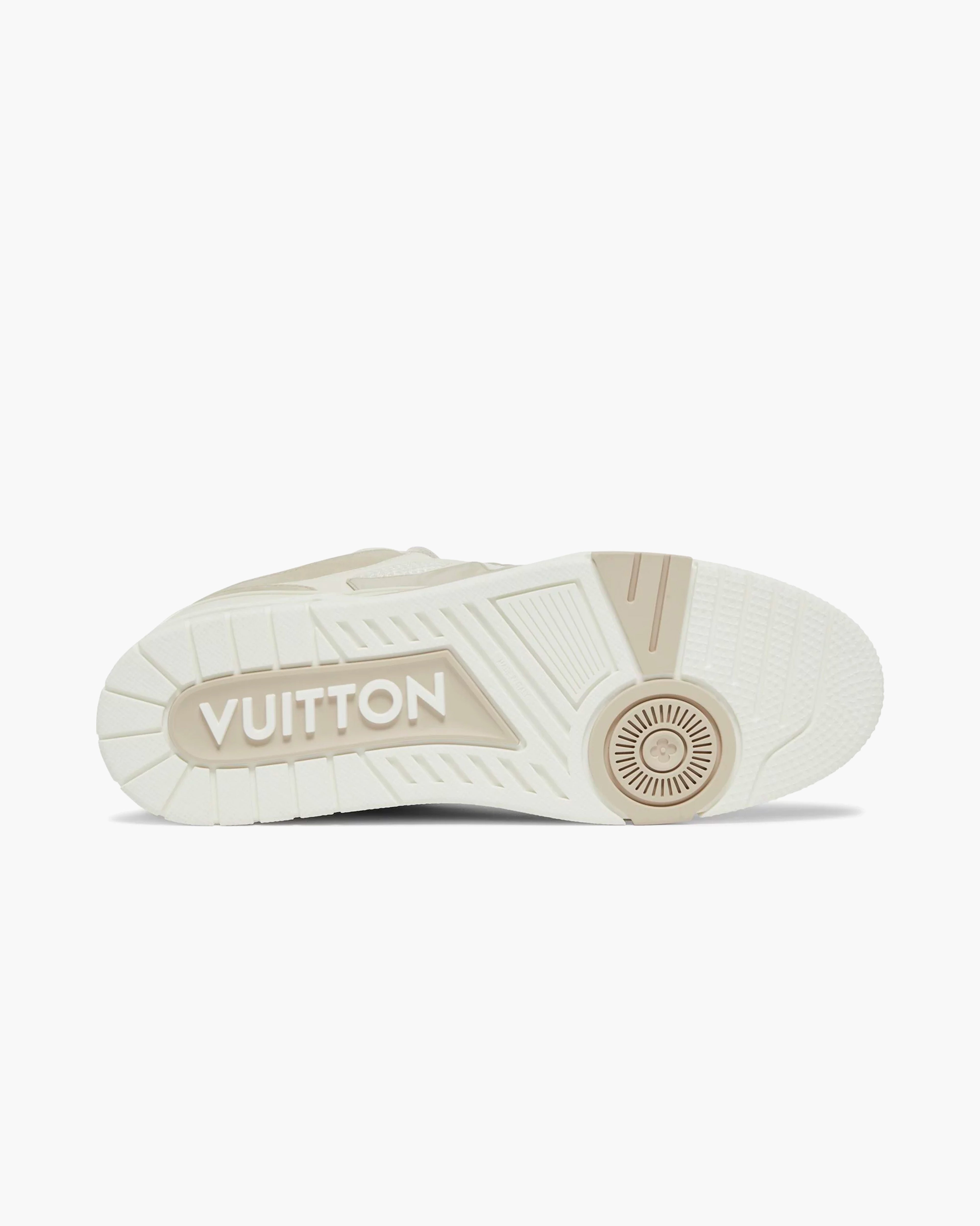 Louis Vuitton Skate Sneaker Beige White