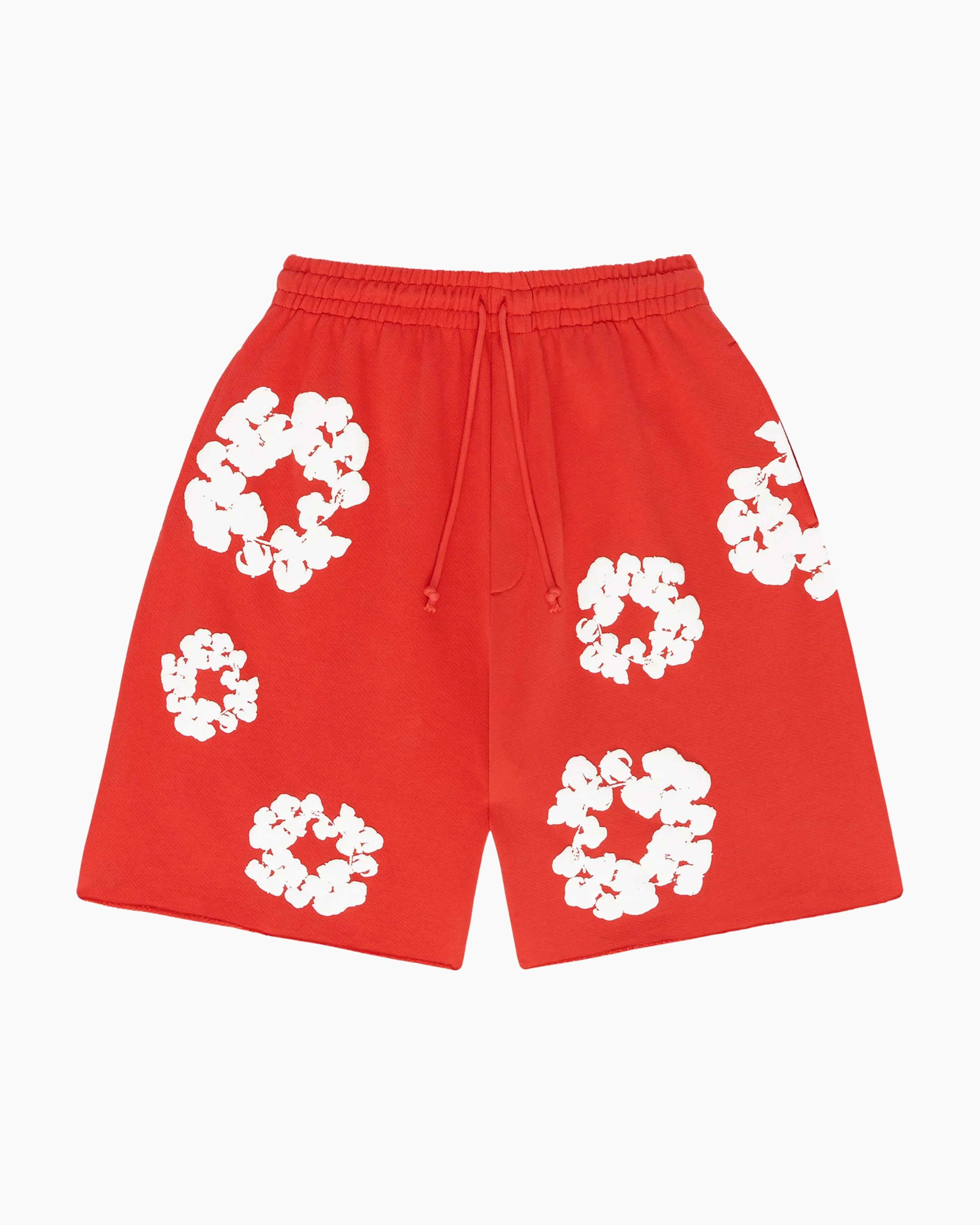 Sweatshort The Cotton Wreath Rouge - Dimension Stores