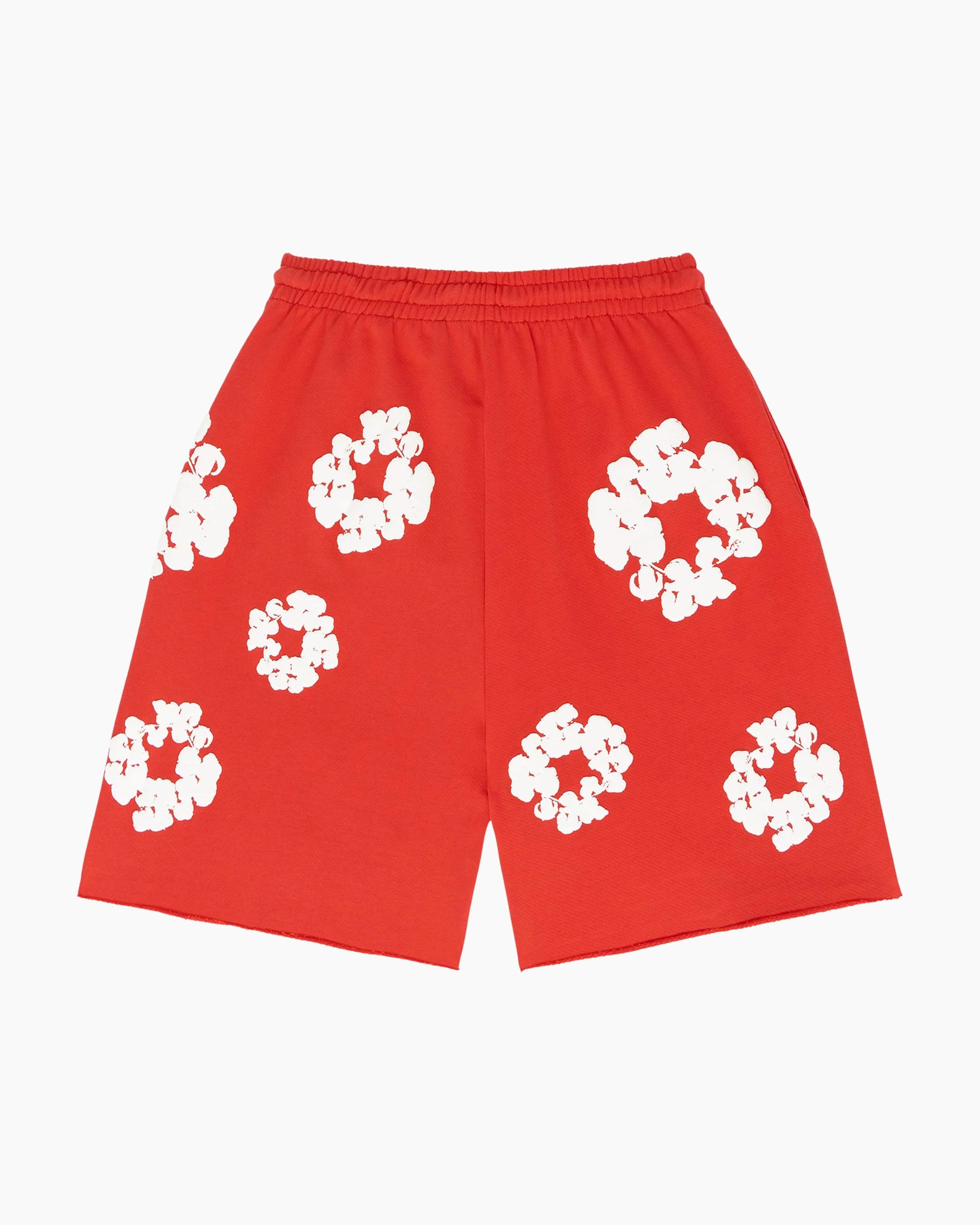 Sweatshort The Cotton Wreath Rouge - Dimension Stores