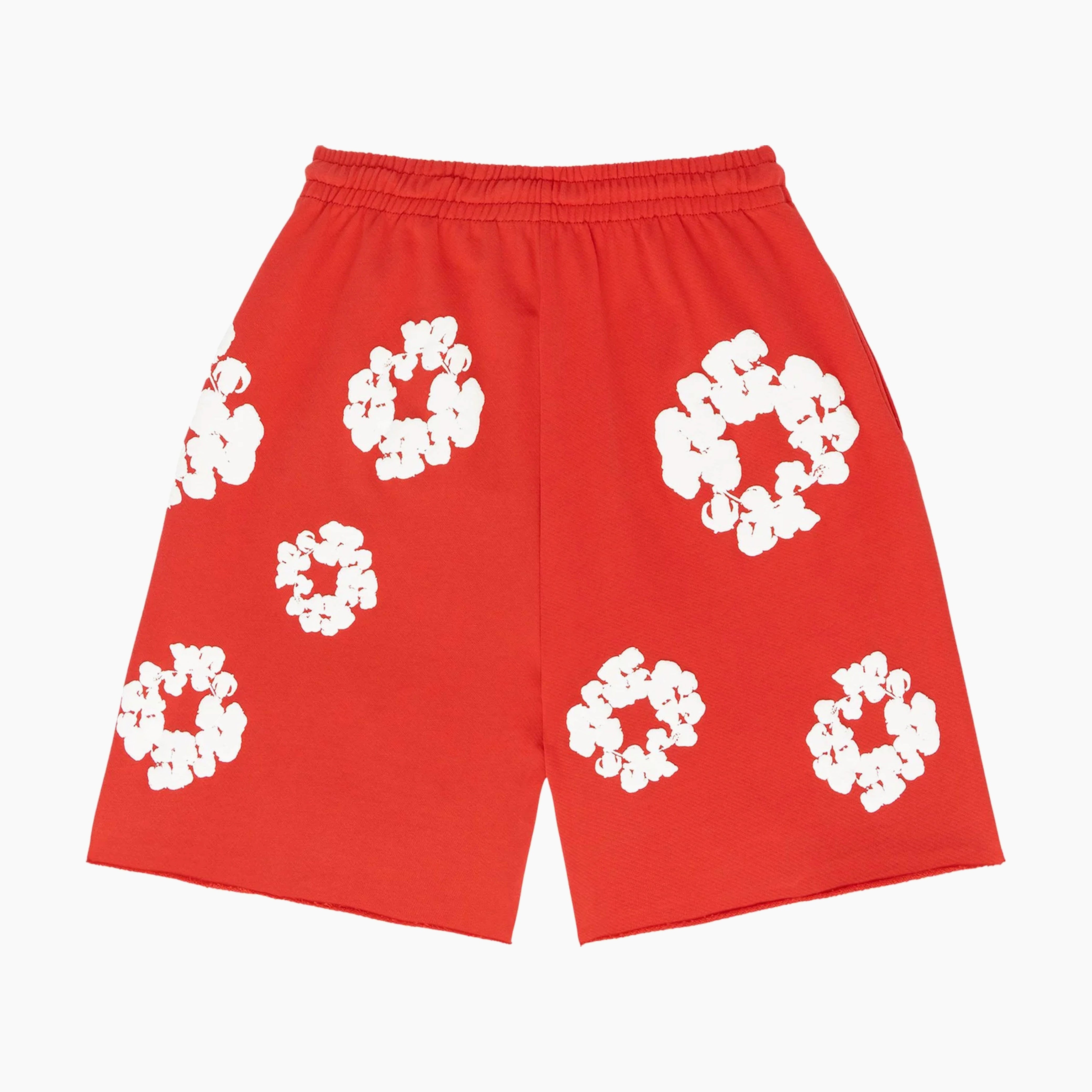 Sweatshort The Cotton Wreath Rouge - Dimension Stores