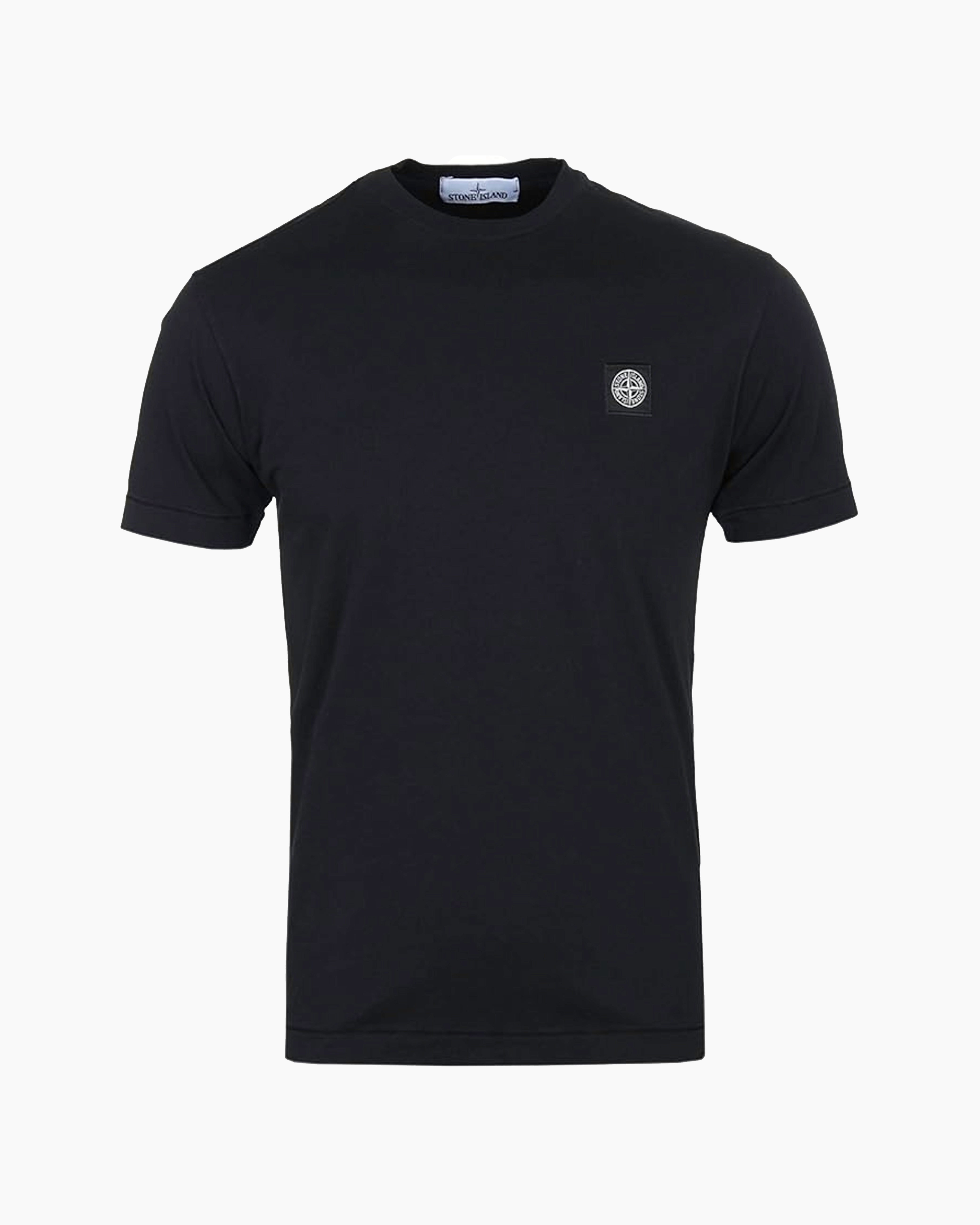 Stone Island Junior Patch T-Shirt - Black