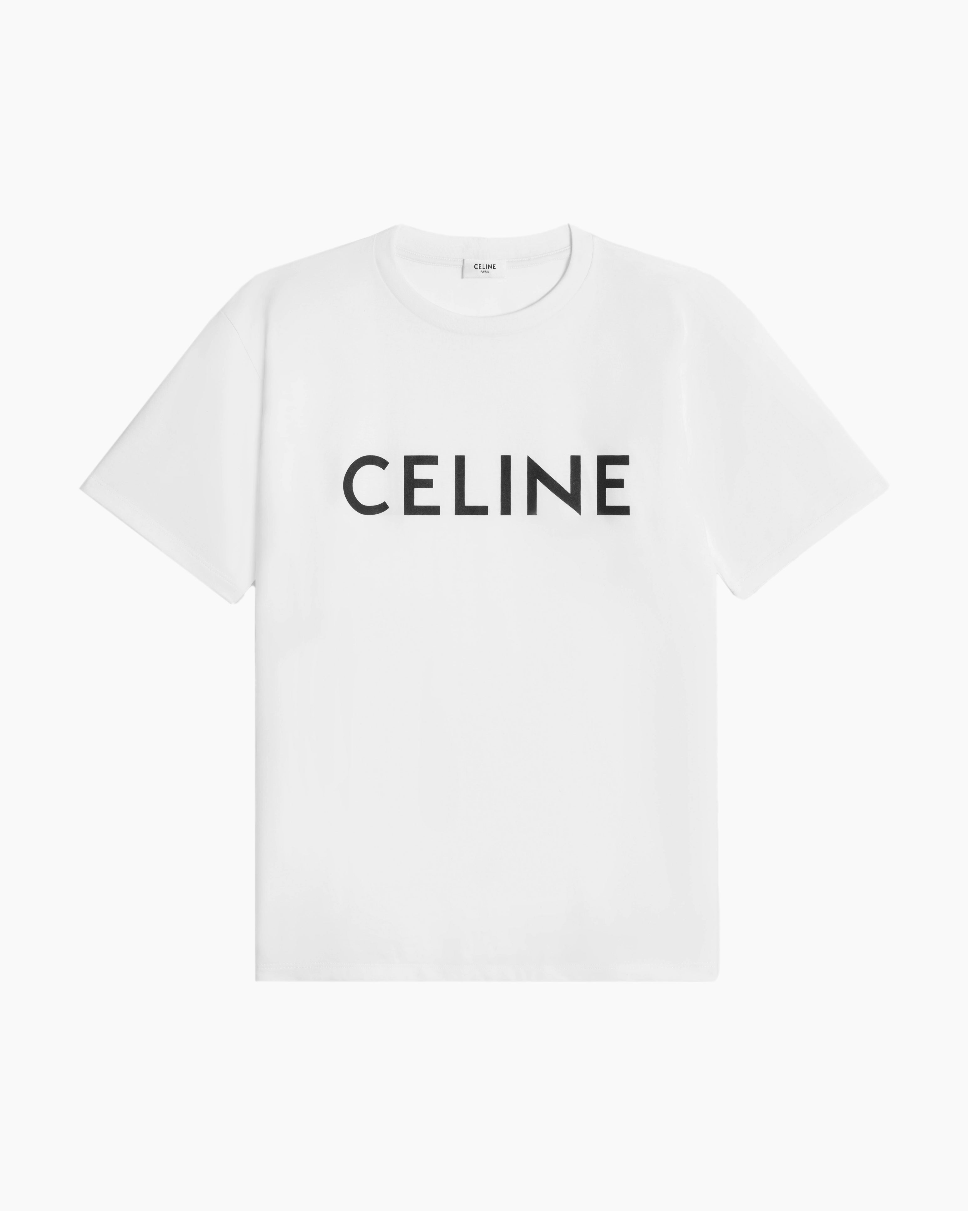Celine T-Shirt - Loose - White