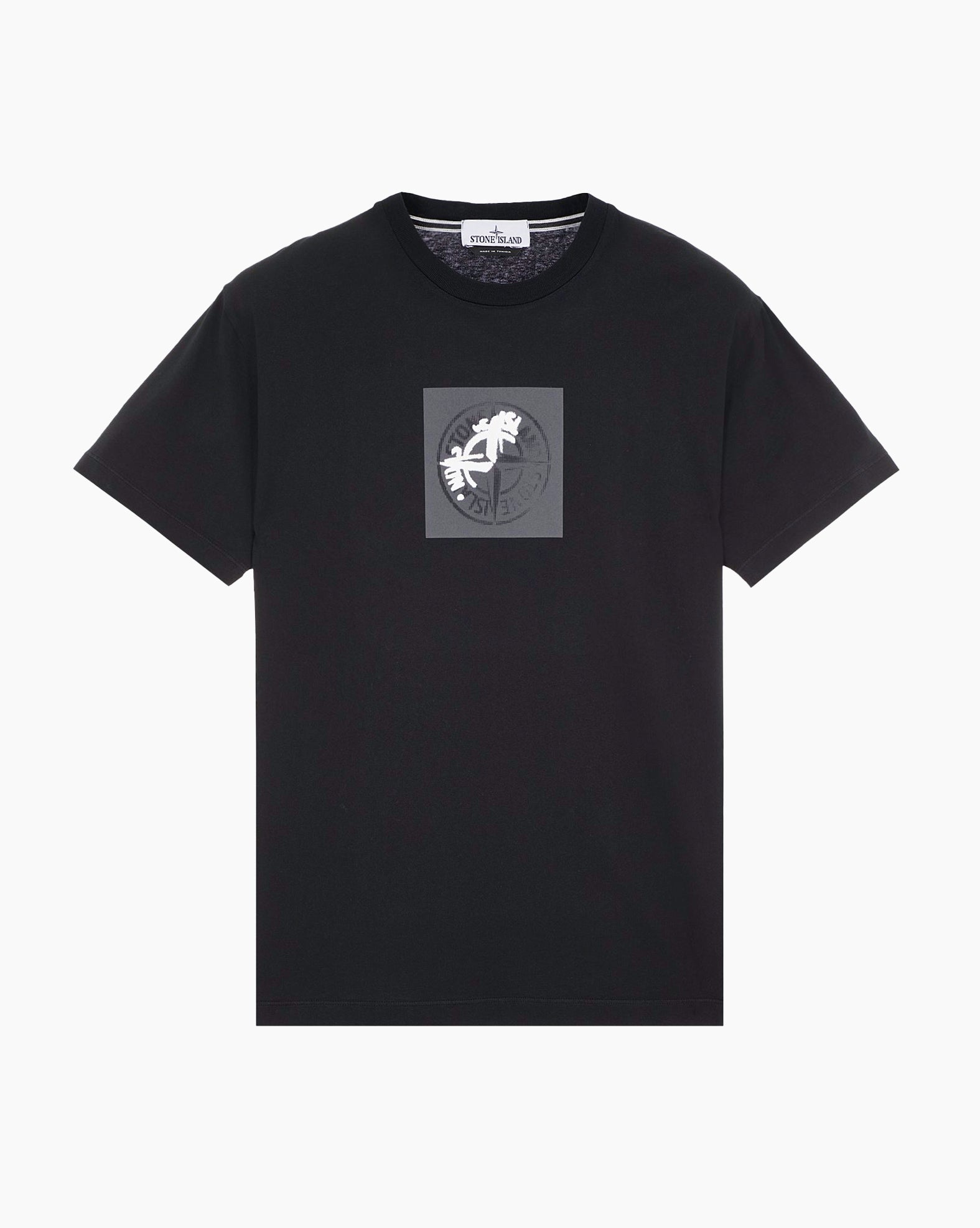 Stone Island Patch Logo T-shirt (741524113-V0029) Black