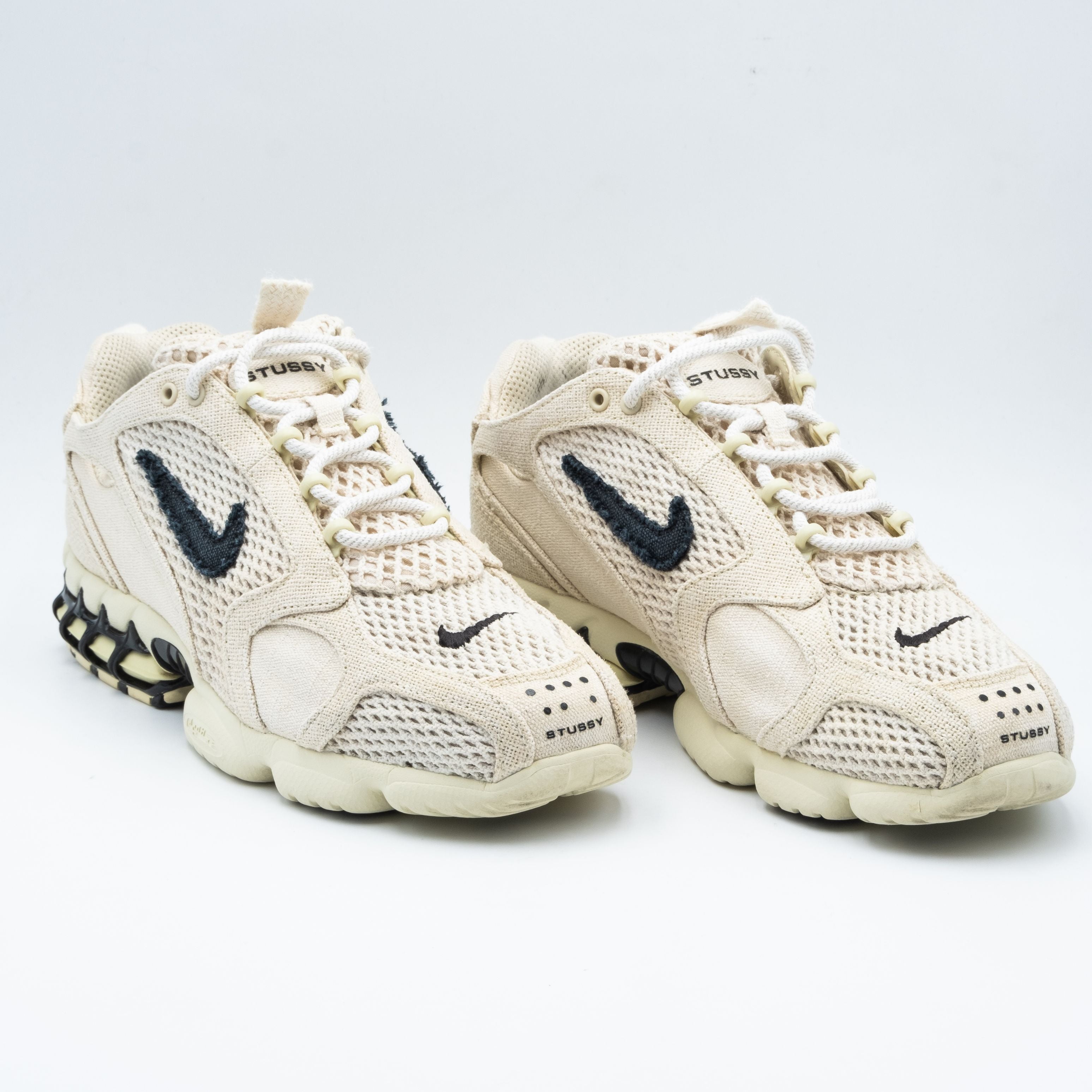 Nike Air Zoom Spiridon Cage 2 x Stussy 'Fossil' #Style_MZ53