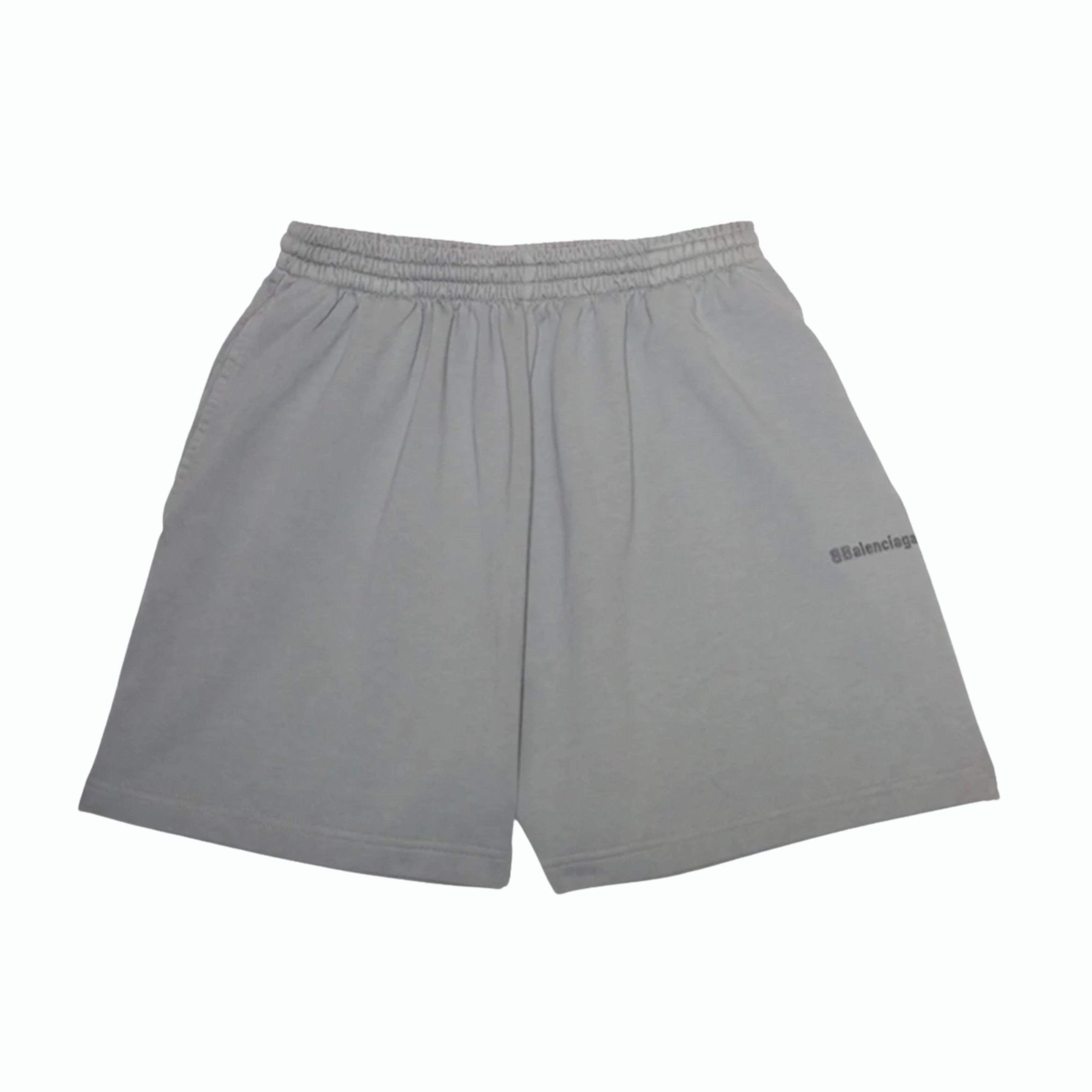 Balenciaga Short BB Logo Gris