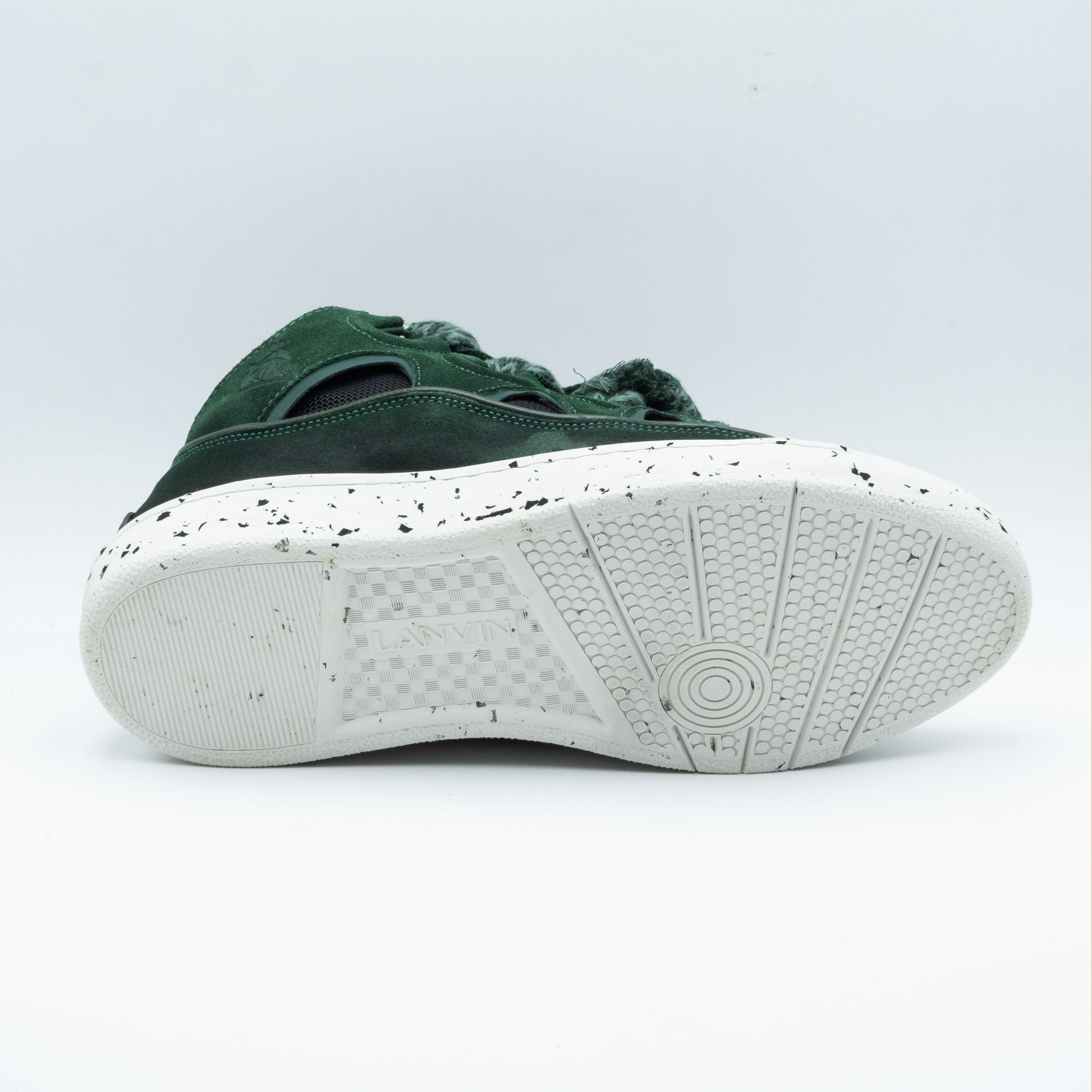 Lanvin Curb Sneaker Green Black #Style_37021