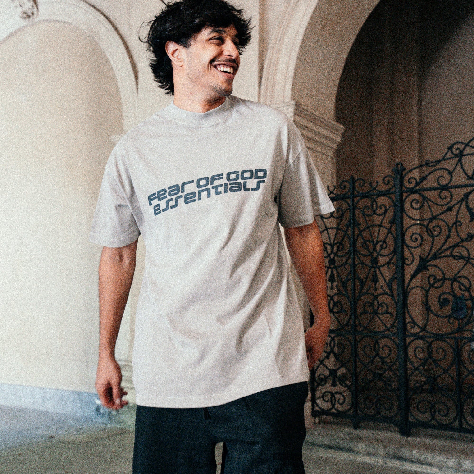 Essentials T-shirt 90's Smoke Grey Fear of God