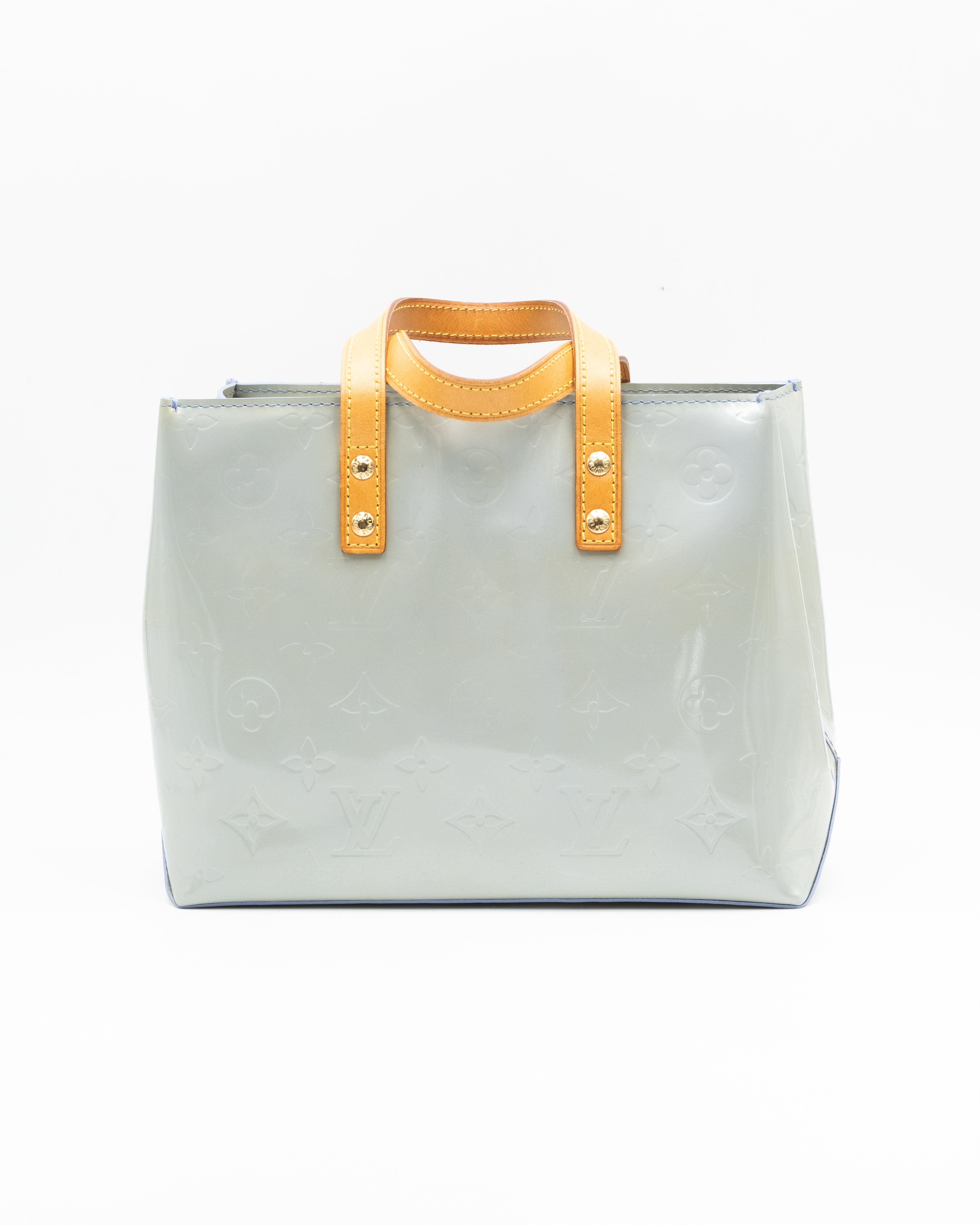 Louis Vuitton Sac à main Vernis Reade PM Vert d'eau