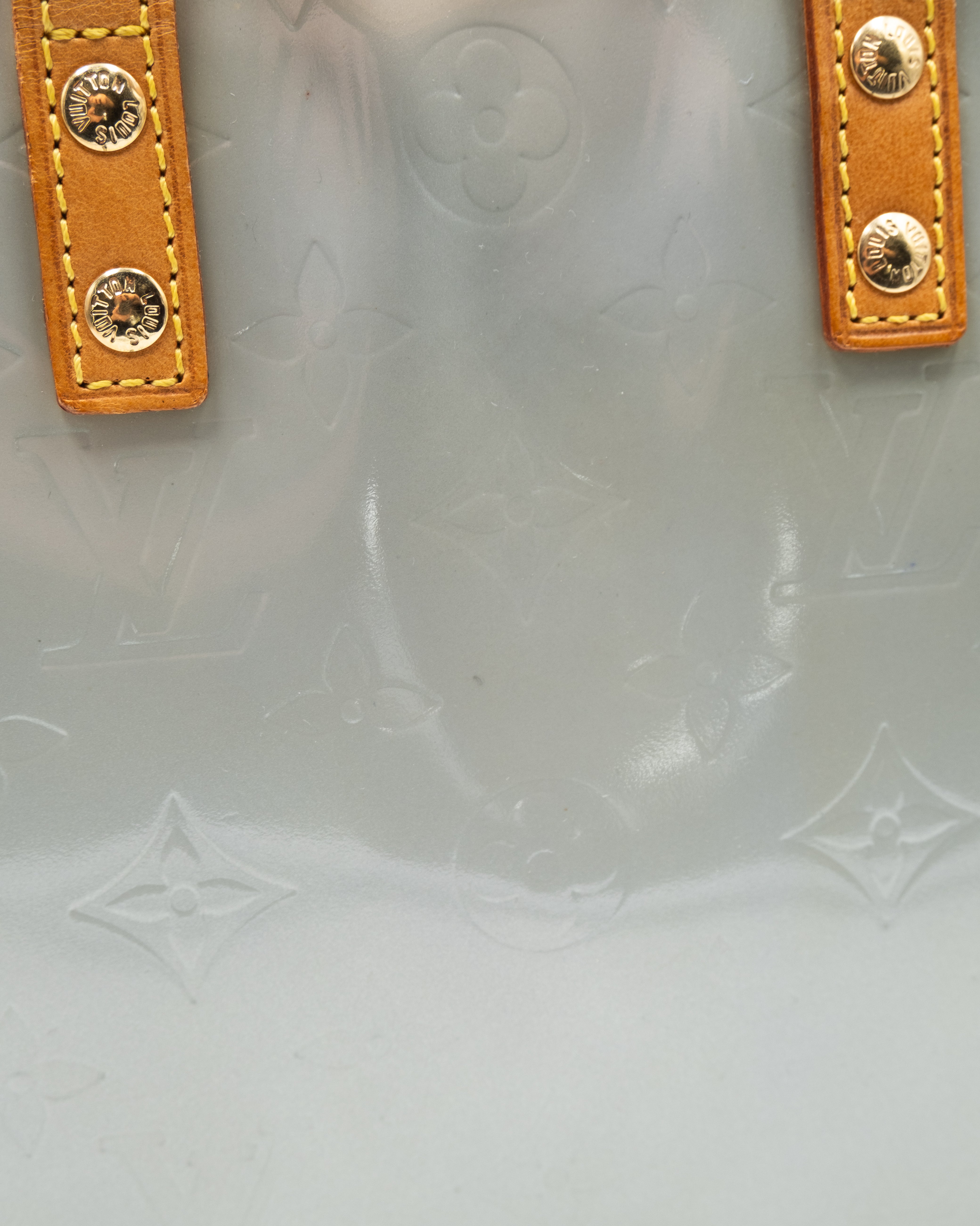 Louis Vuitton Sac à main Vernis Reade PM Vert d'eau