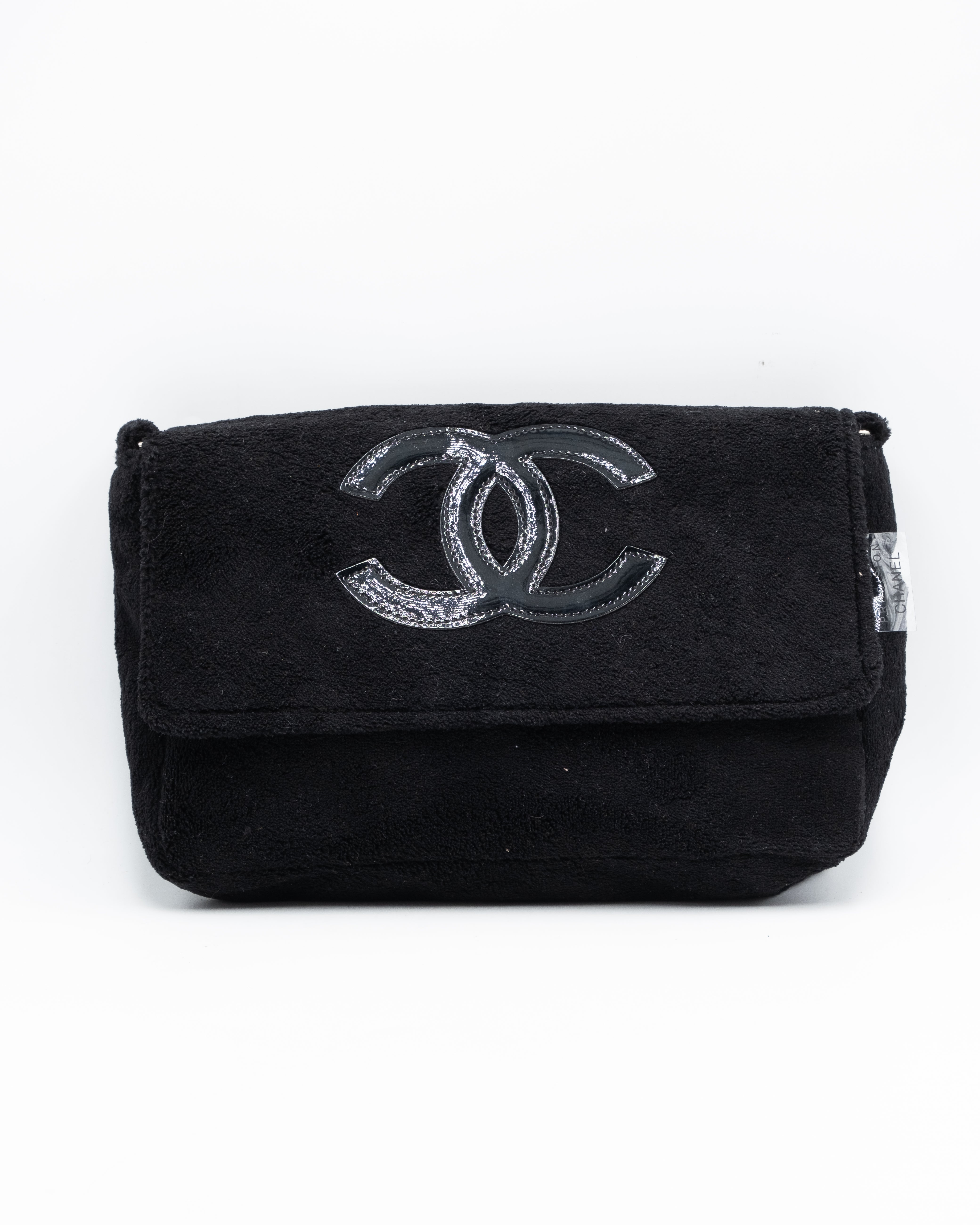Chanel Sac à Main Plush Precision Messenger Noir