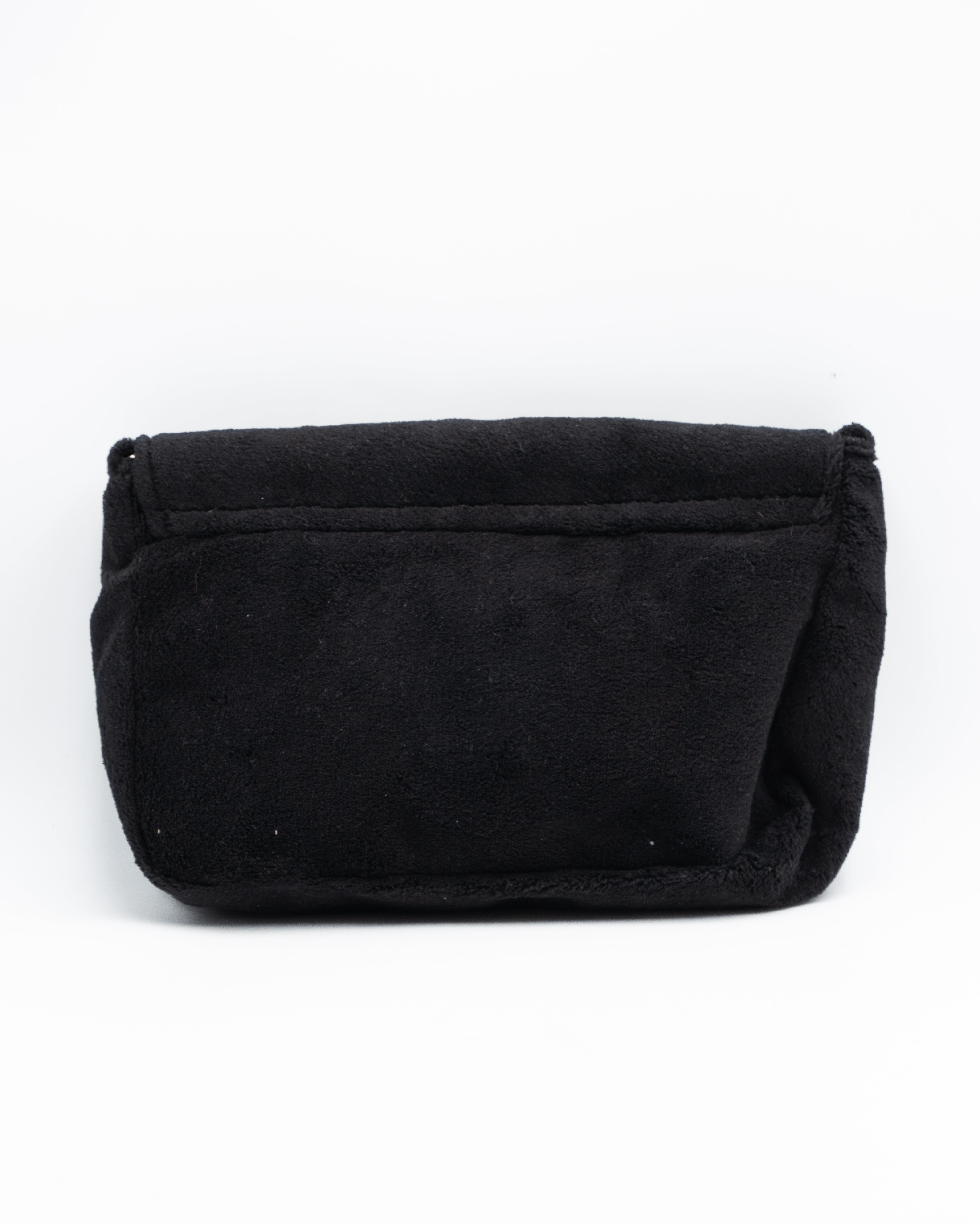 Chanel Sac à Main Plush Precision Messenger Noir