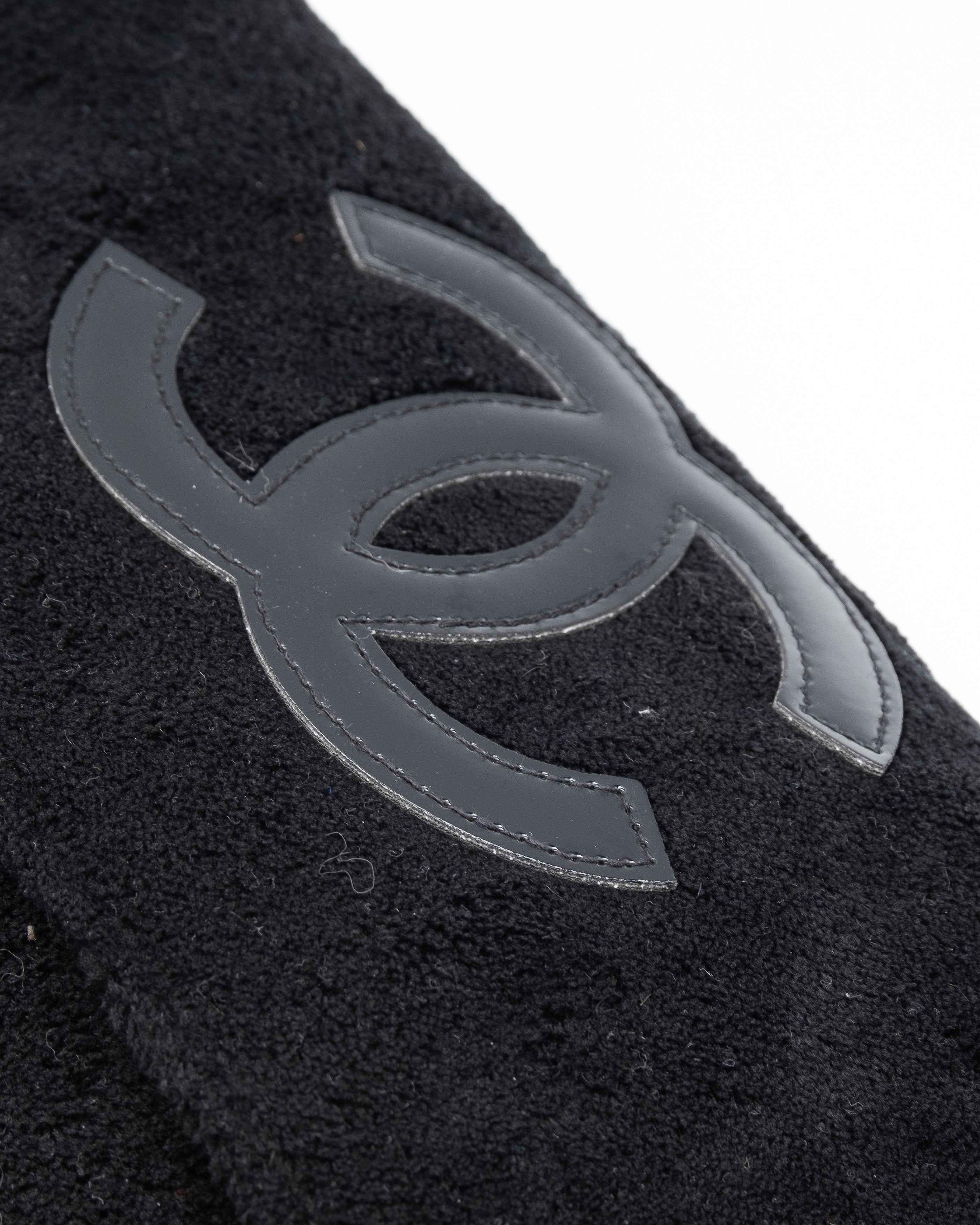 Chanel Sac à Main Plush Precision Messenger Noir