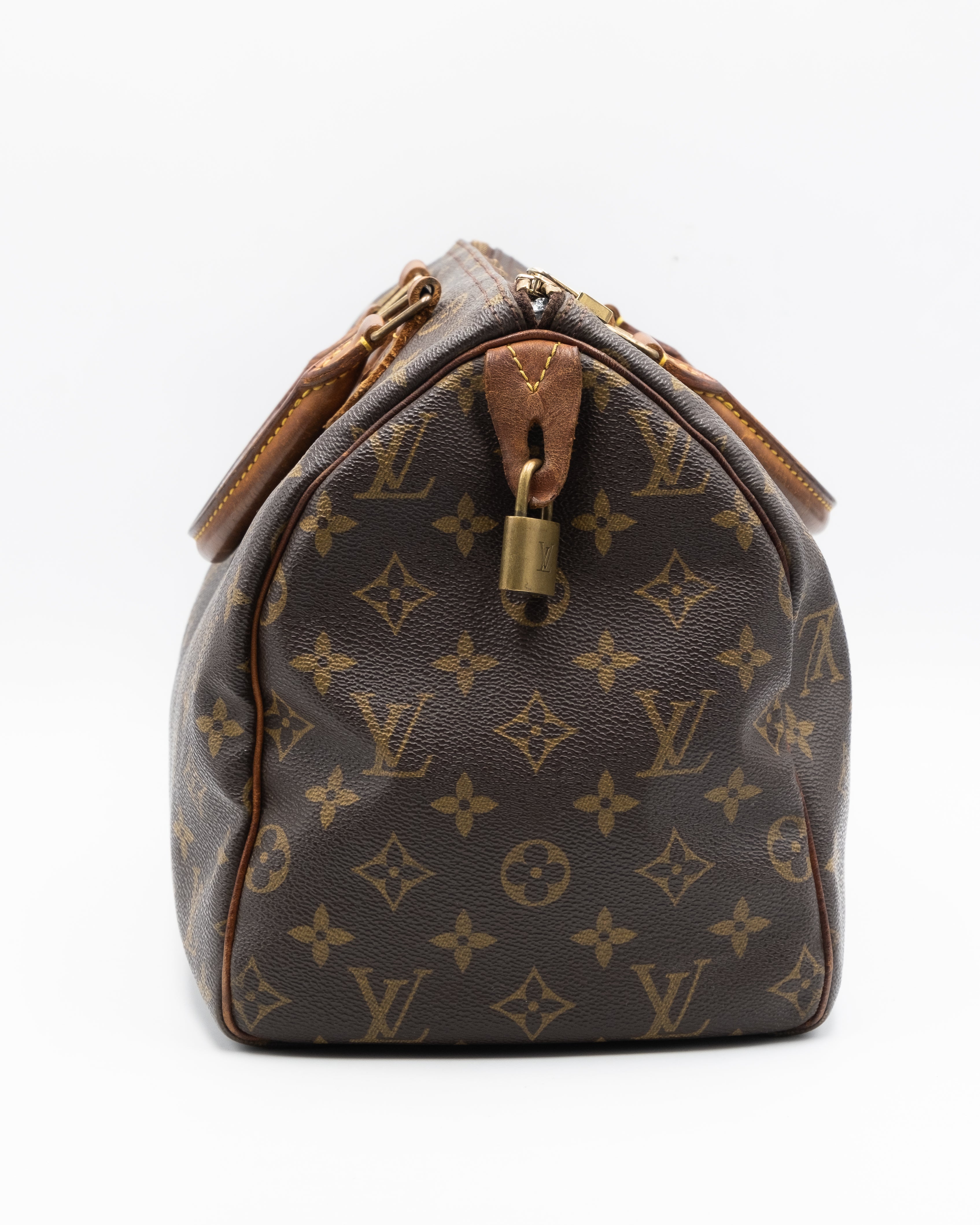 Louis Vuitton Sac à main Speedy 30 Vintage Monogram Marron