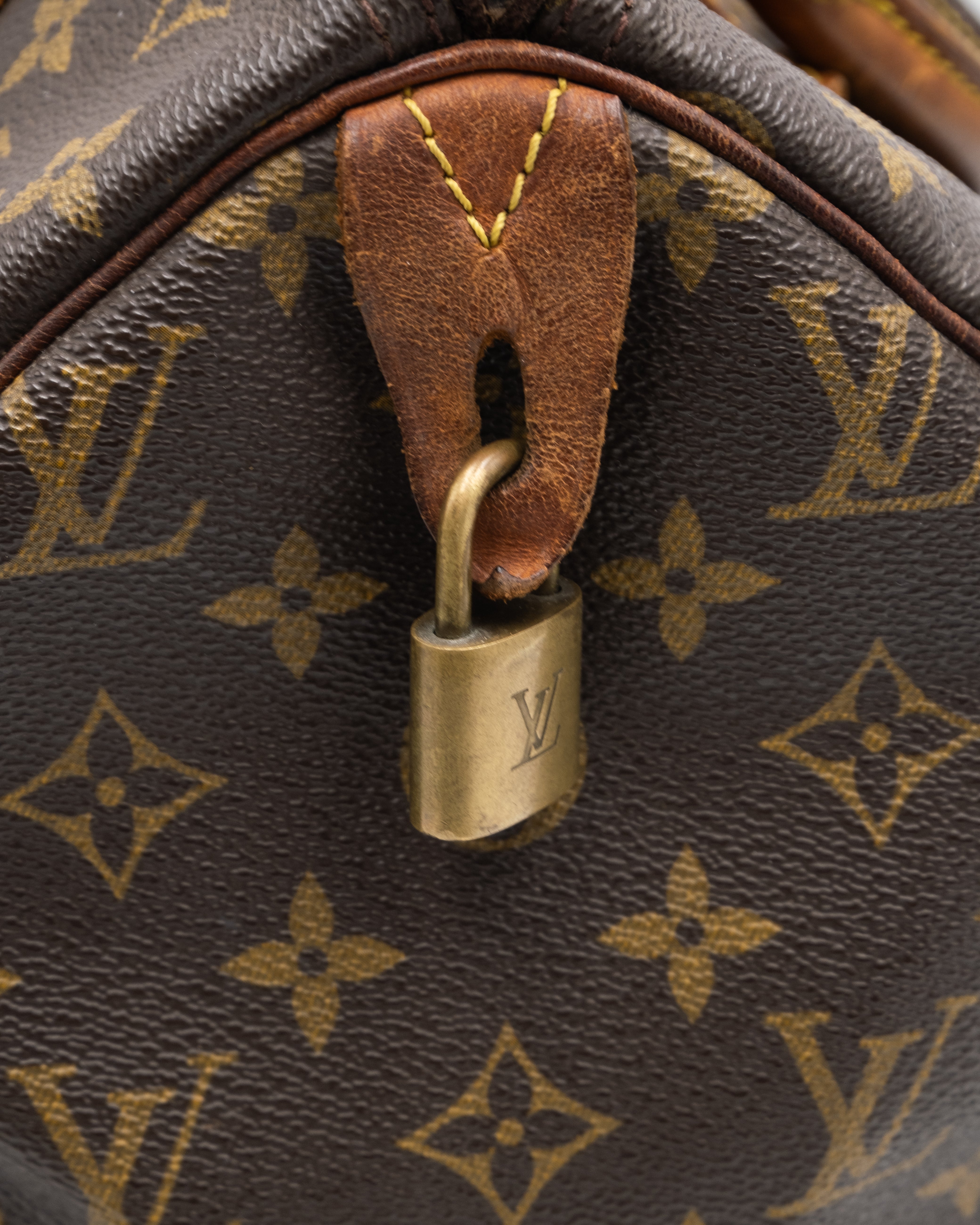 Louis Vuitton Sac à main Speedy 30 Vintage Monogram Marron