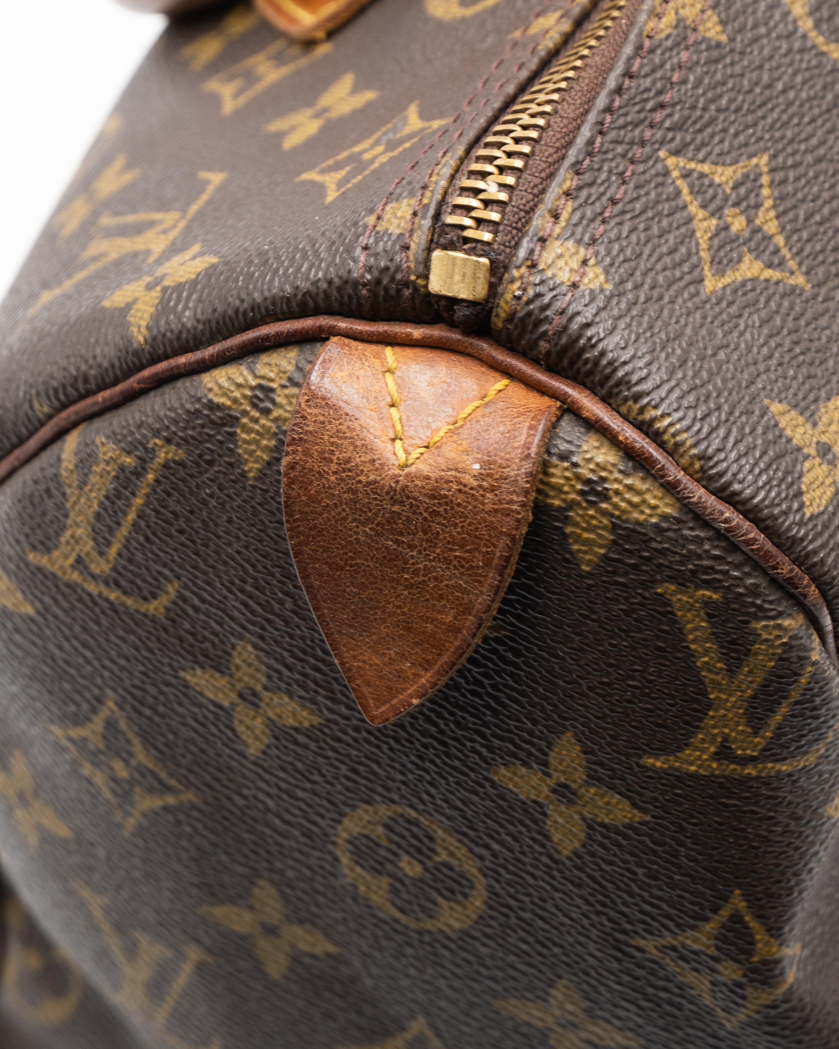 Louis Vuitton Sac à main Speedy 30 Vintage Monogram Marron