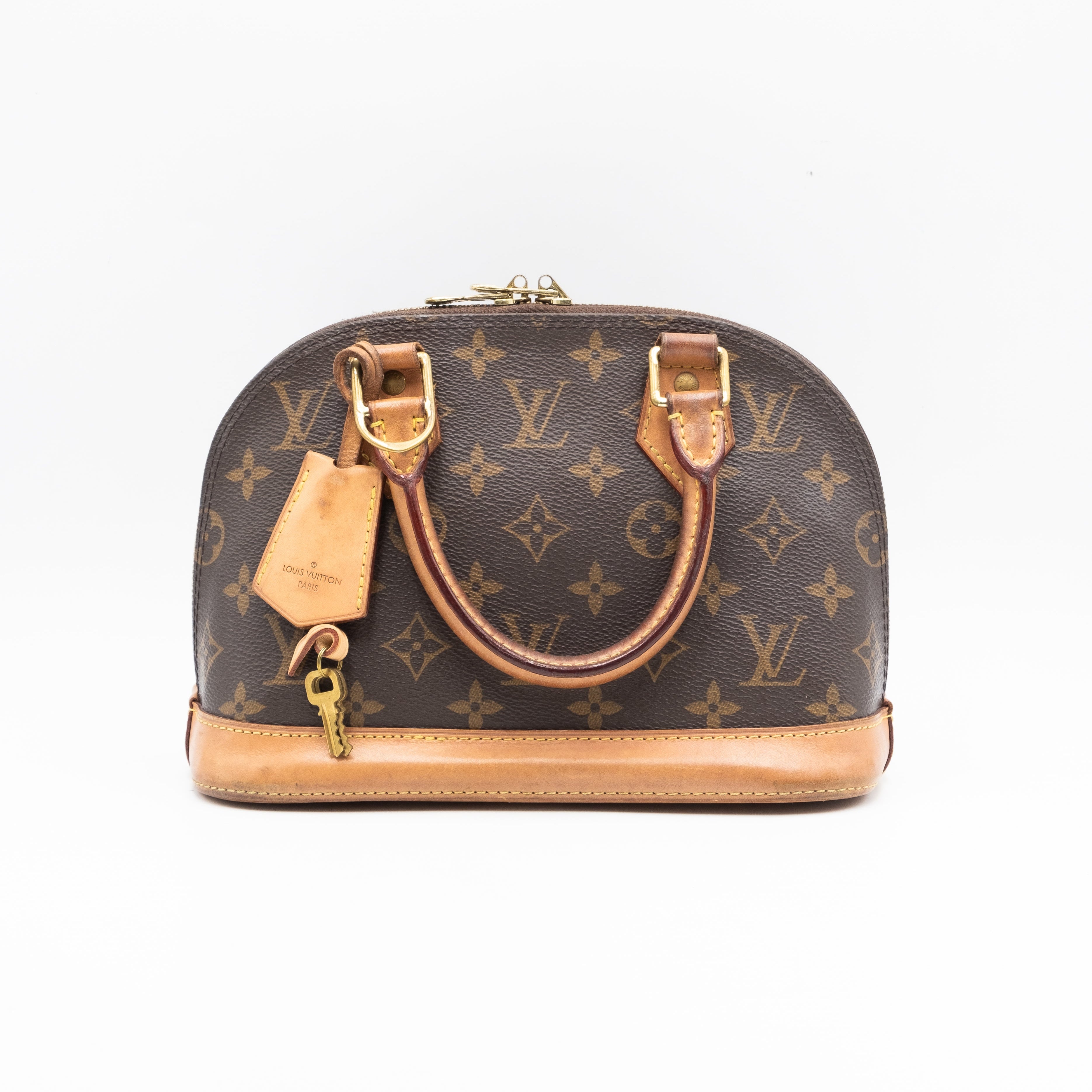 Louis Vuitton Sac à main Alma PM Vintage Monogram Marron