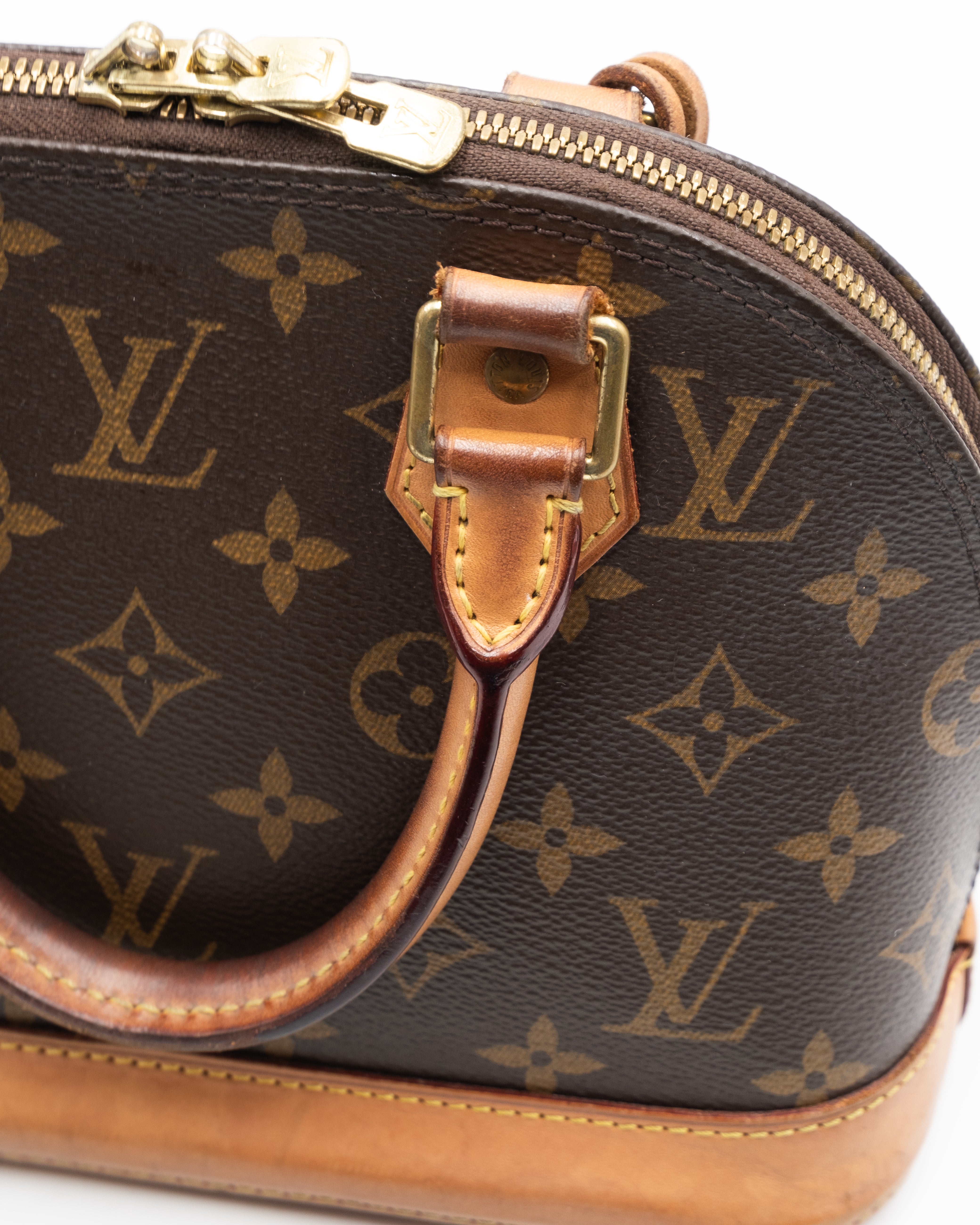 Louis Vuitton Sac à main Alma PM Vintage Monogram Marron