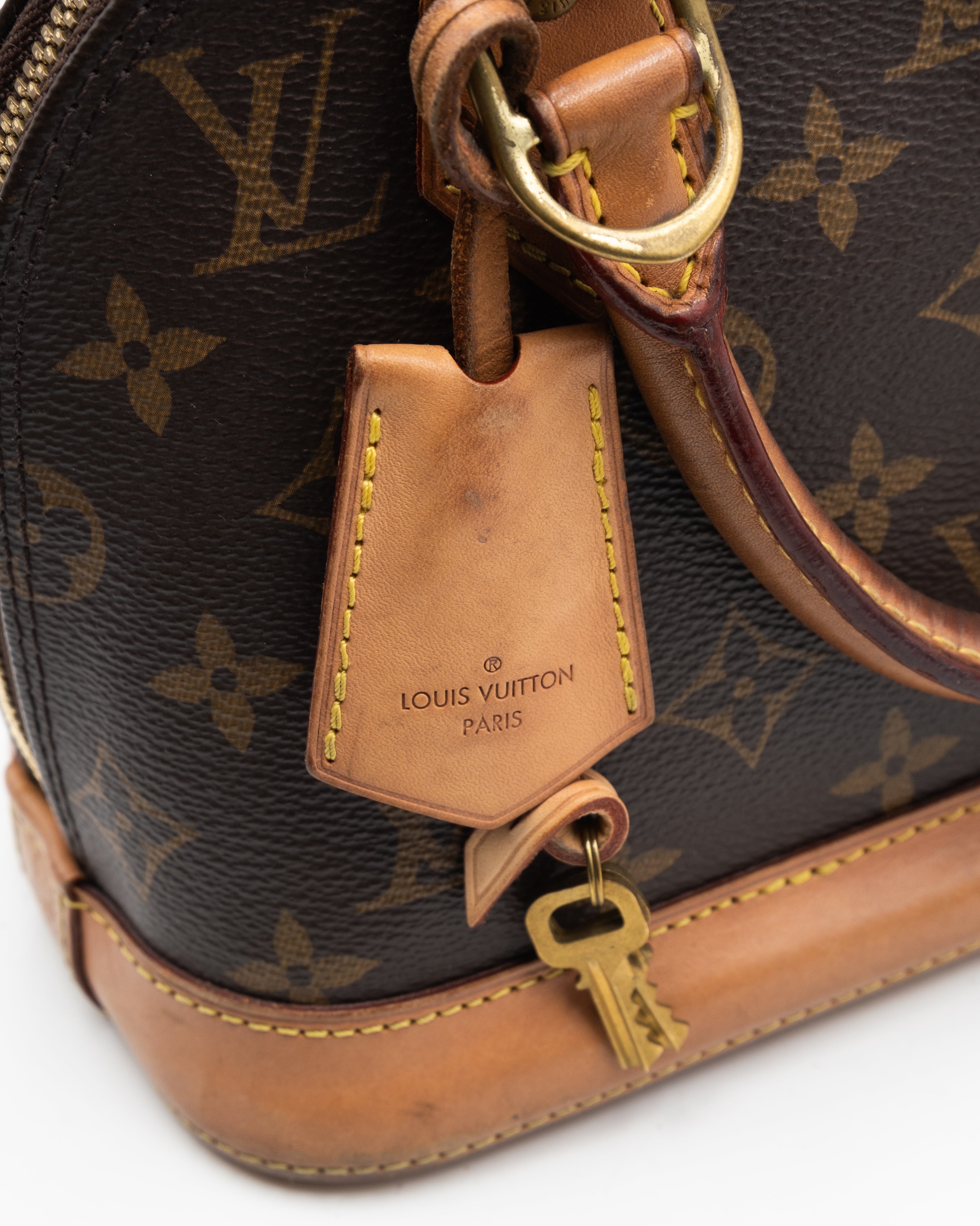 Louis Vuitton Sac à main Alma PM Vintage Monogram Marron