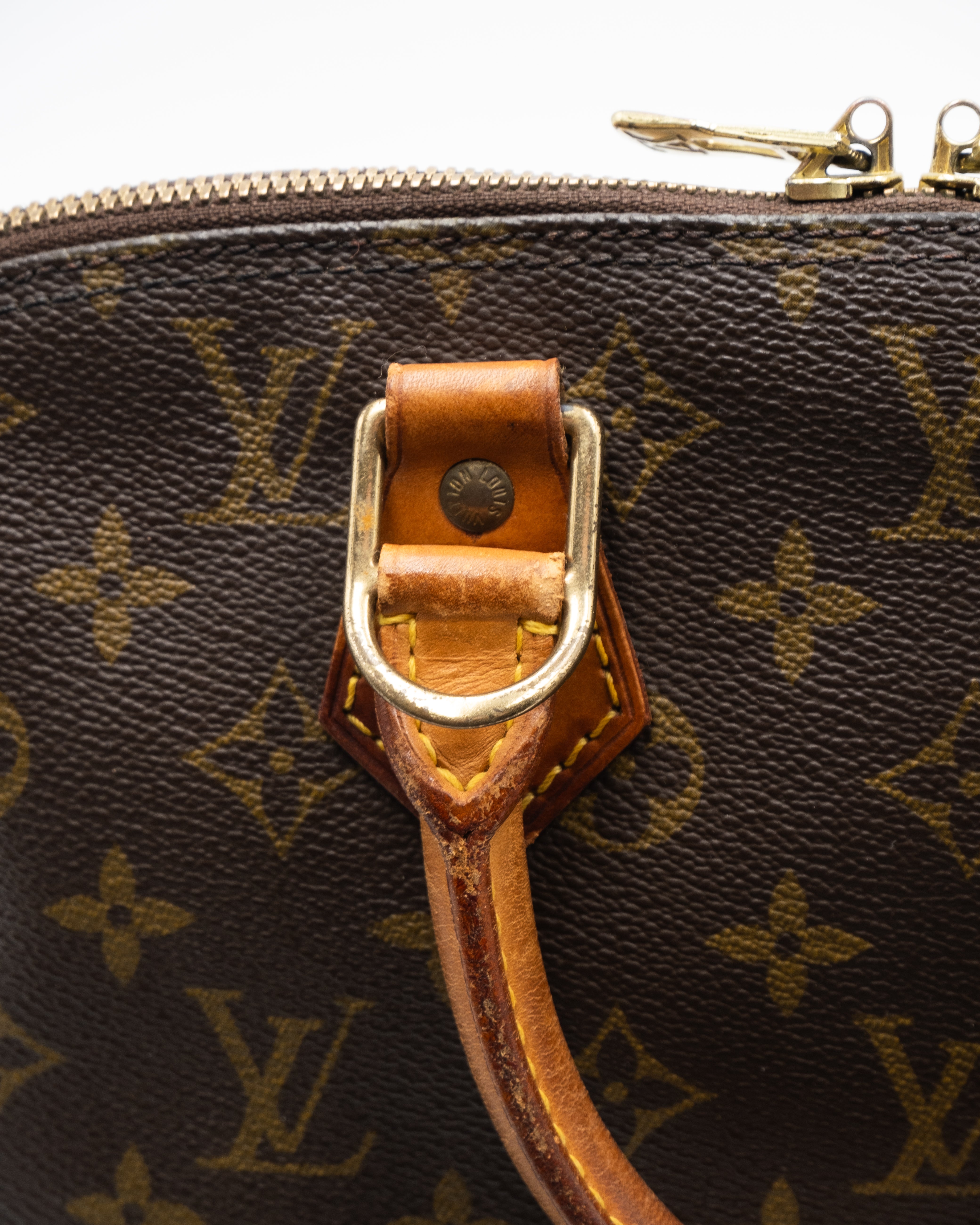 Louis Vuitton Sac à main Alma PM Vintage Monogram Marron