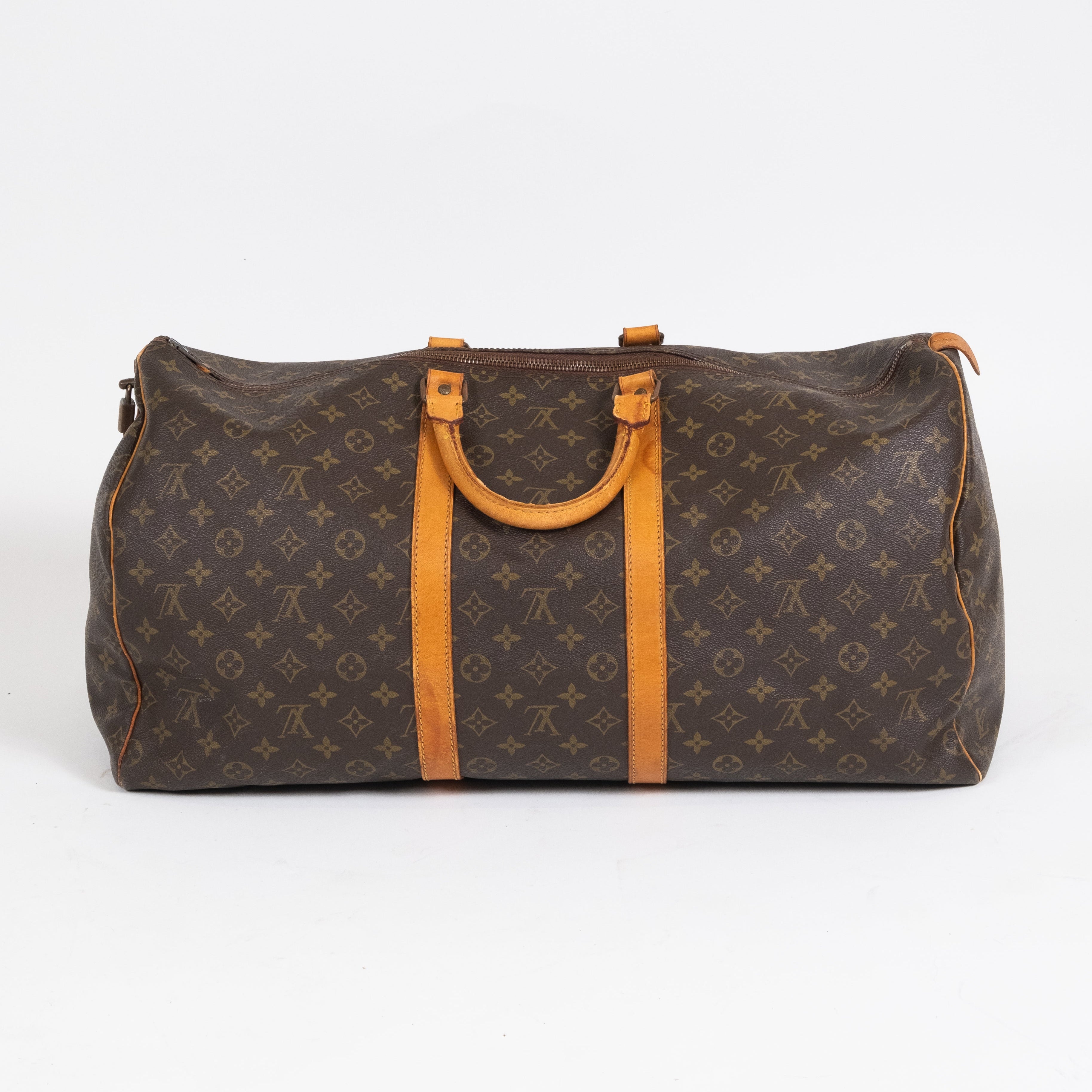 Louis Vuitton Sac de voyage Keepall 55 Monogram Marron