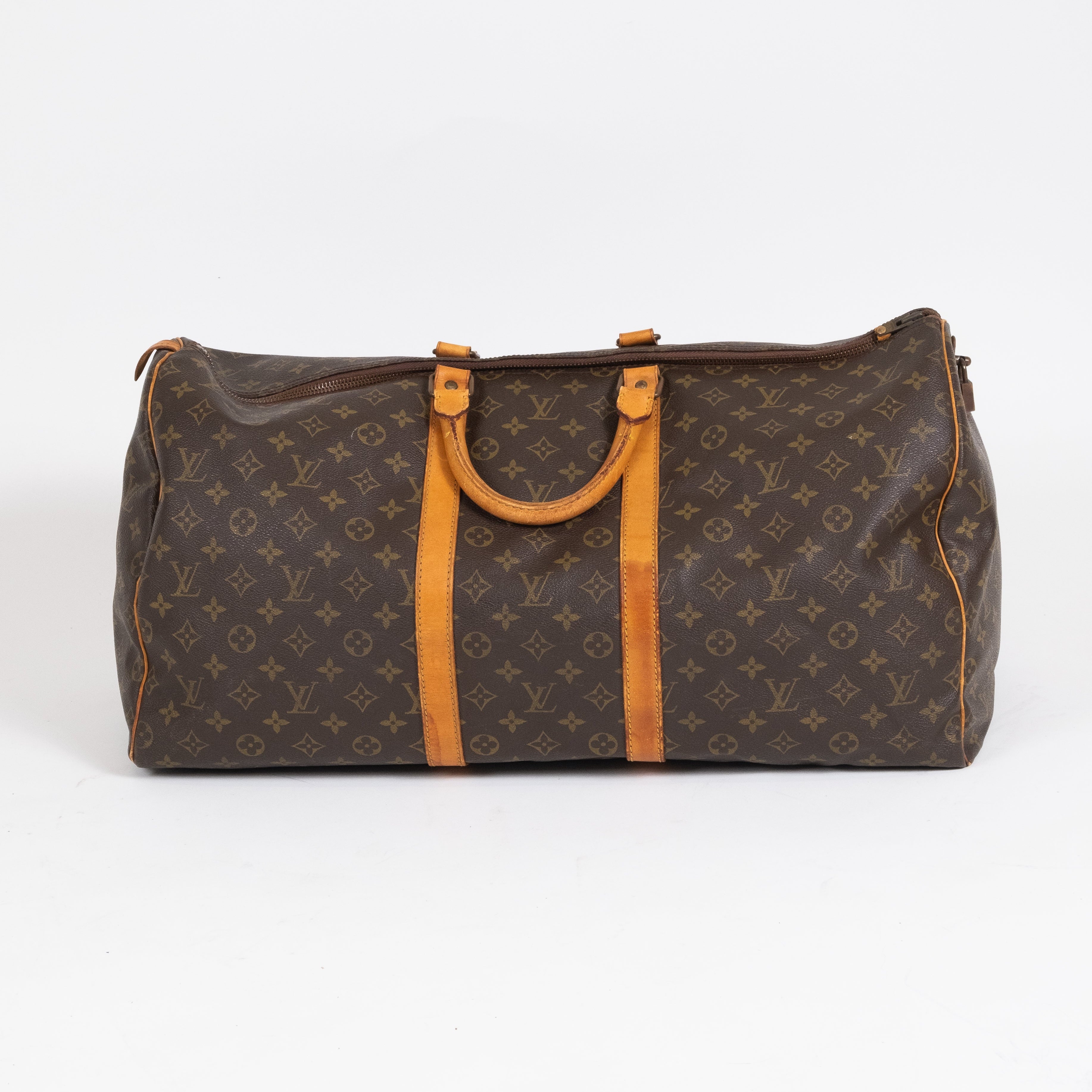 Louis Vuitton Sac de voyage Keepall 55 Monogram Marron